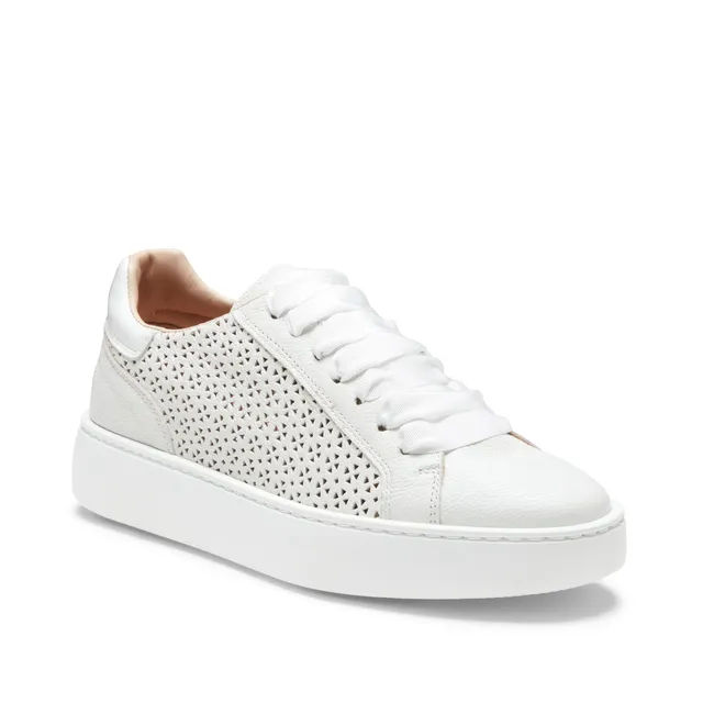 F.lli Rossetti Sneaker 77208 Pelle Donna Bianco Motivo Floreale