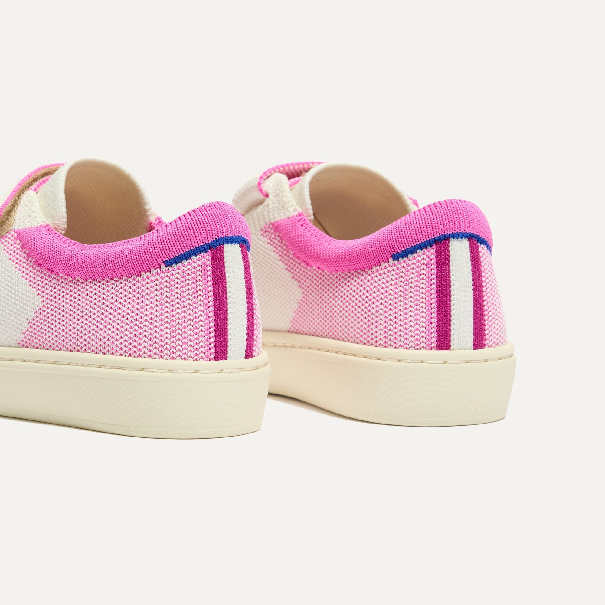 Rothy's The Kids Strap Sneaker sneakers bambina Pink Taffy velcro