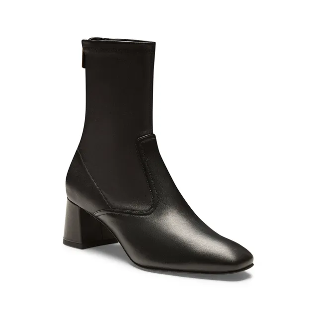 F.lli Rossetti 68326 Stivaletto Pelle Nero Zip Tacco 50