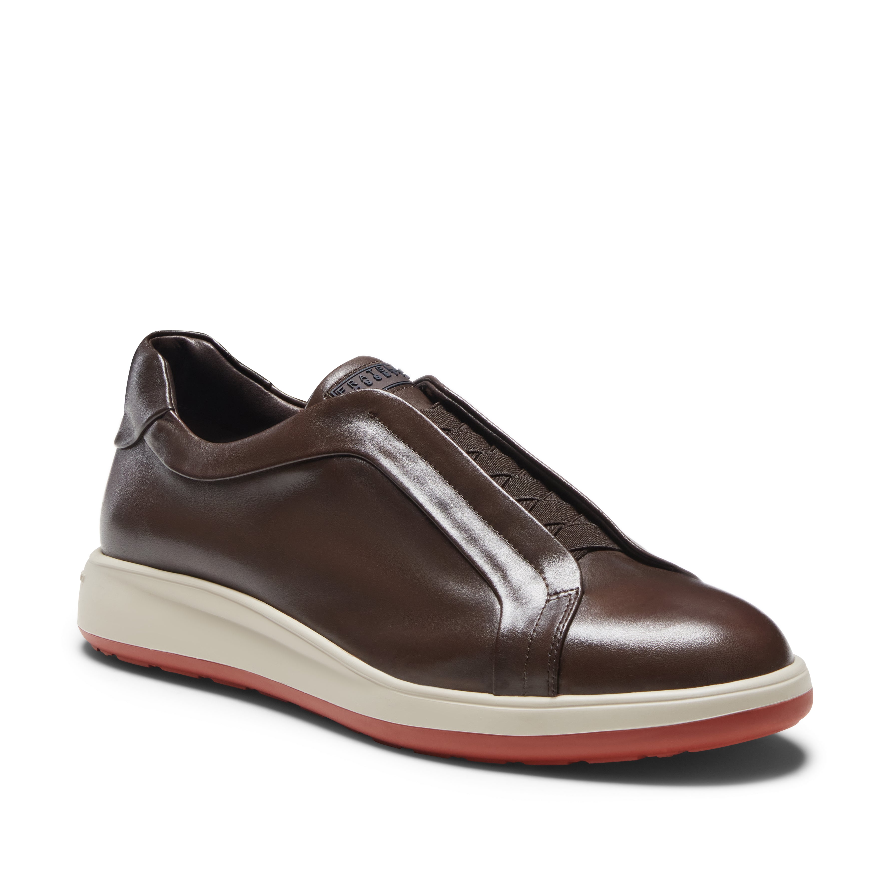 F.lli Rossetti 46839 sneaker pelle ebano slipper