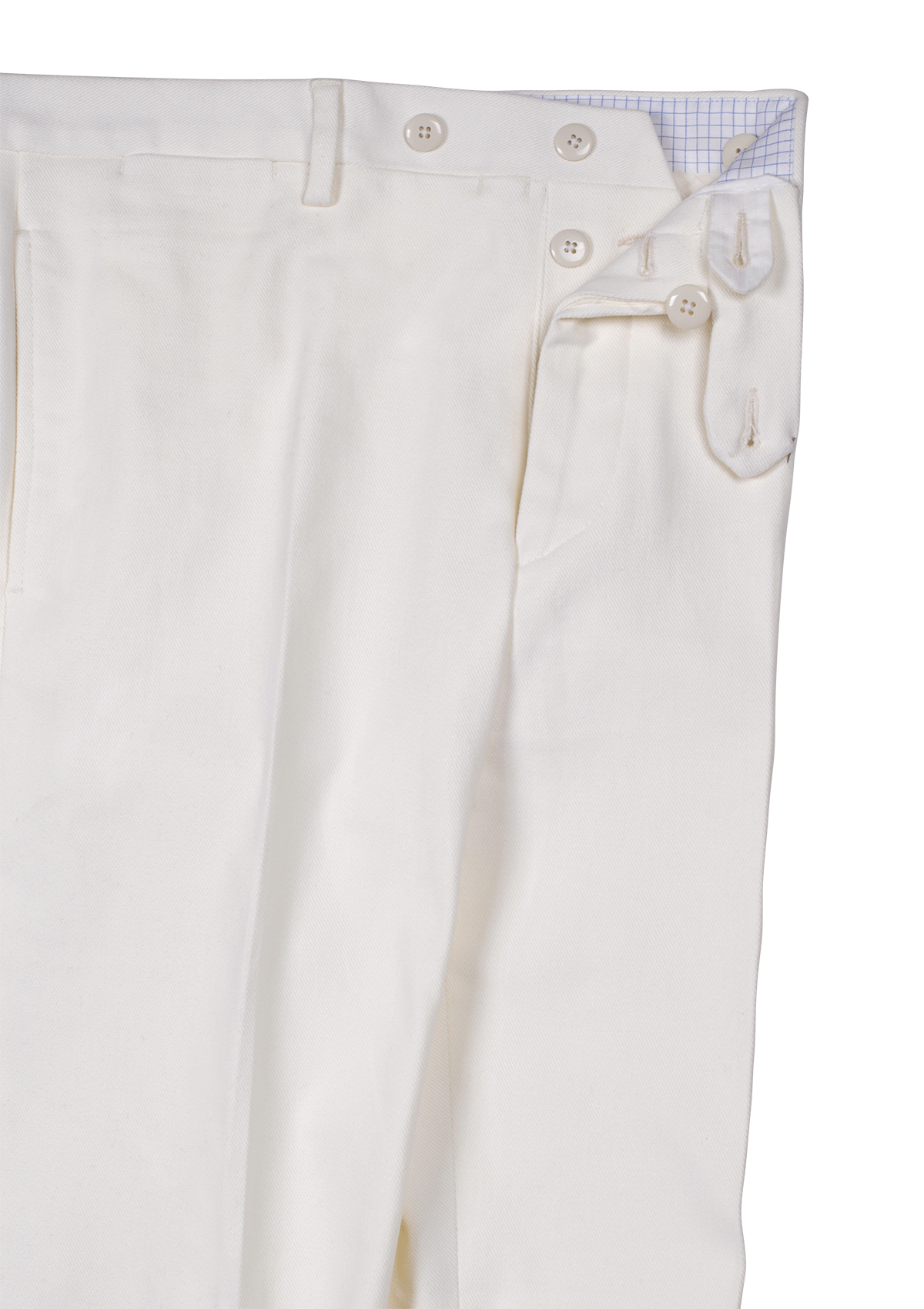 Stefano Bemer SV3059 pantaloni bianchi cotone 50