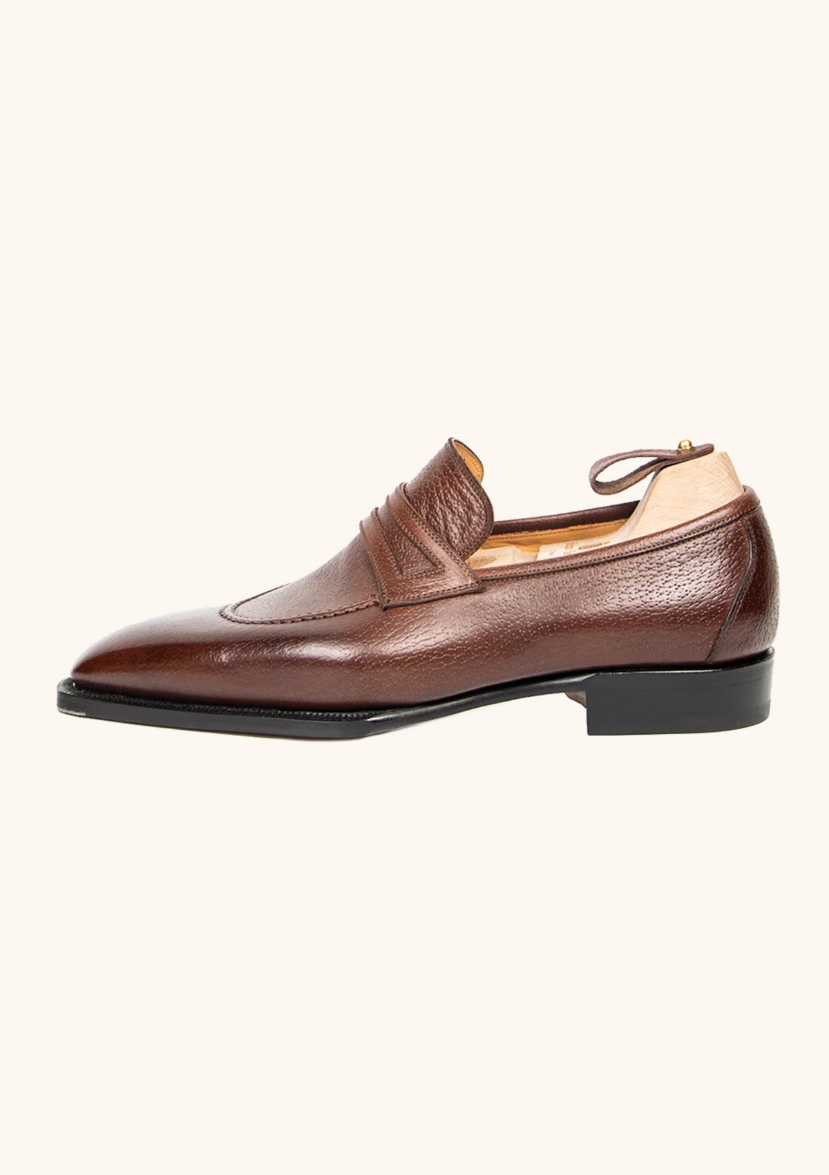 Stefano Bemer Loafers T1250 mocassini penny marrone cinghiale 42