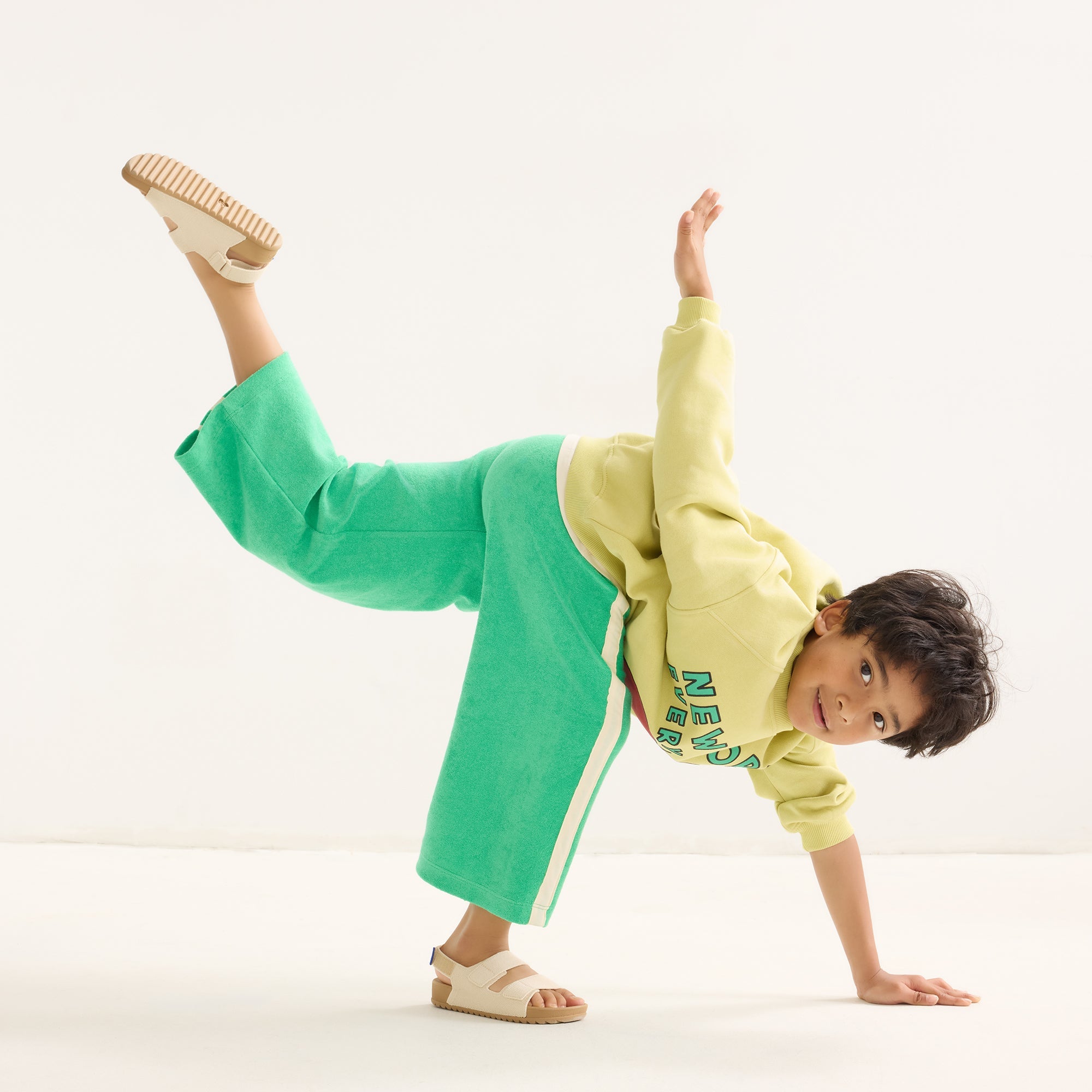 Rothy's Kids Double Strap sandali Conch avorio