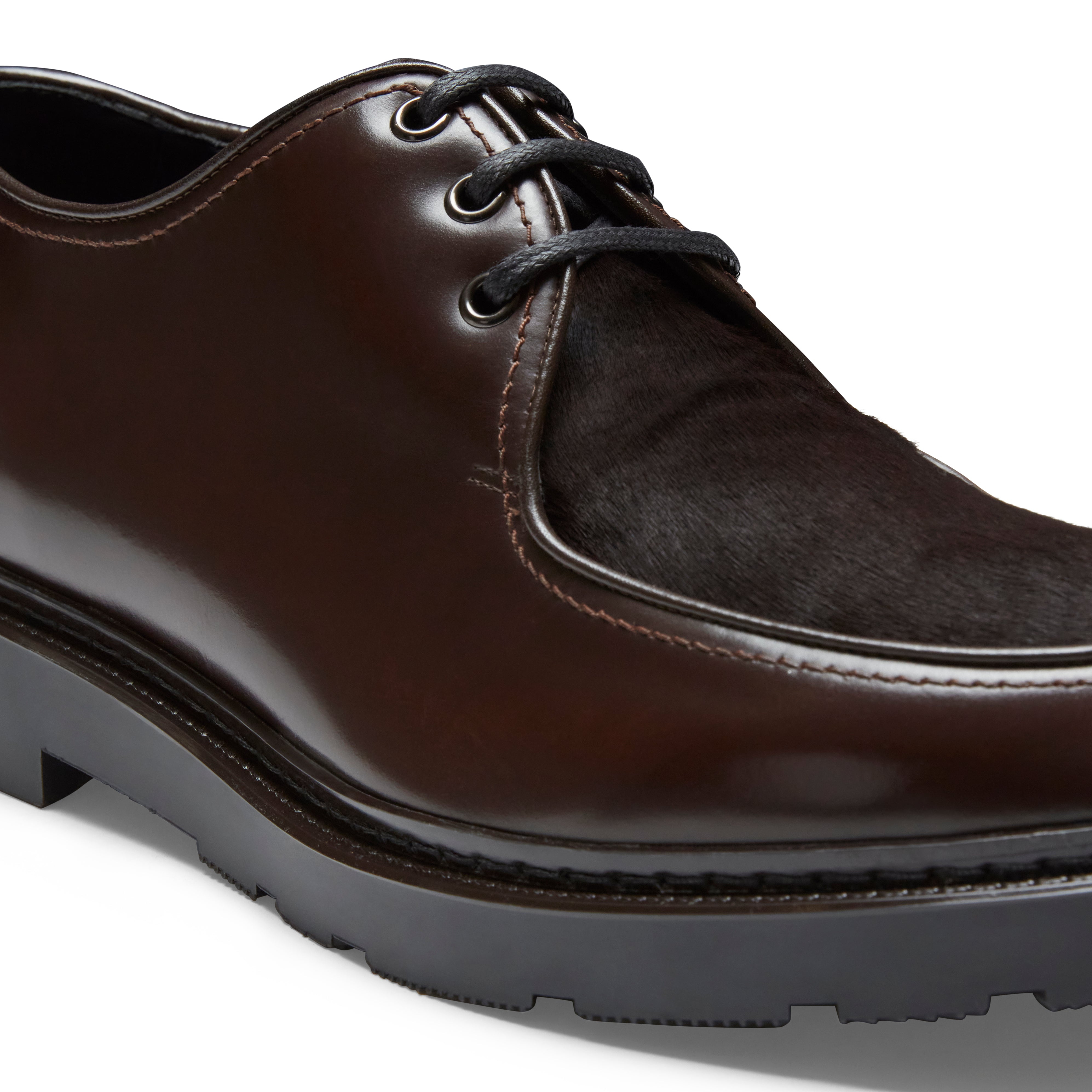 F.lli Rossetti 47476 Derby uomo pelle cacao antiscivolo