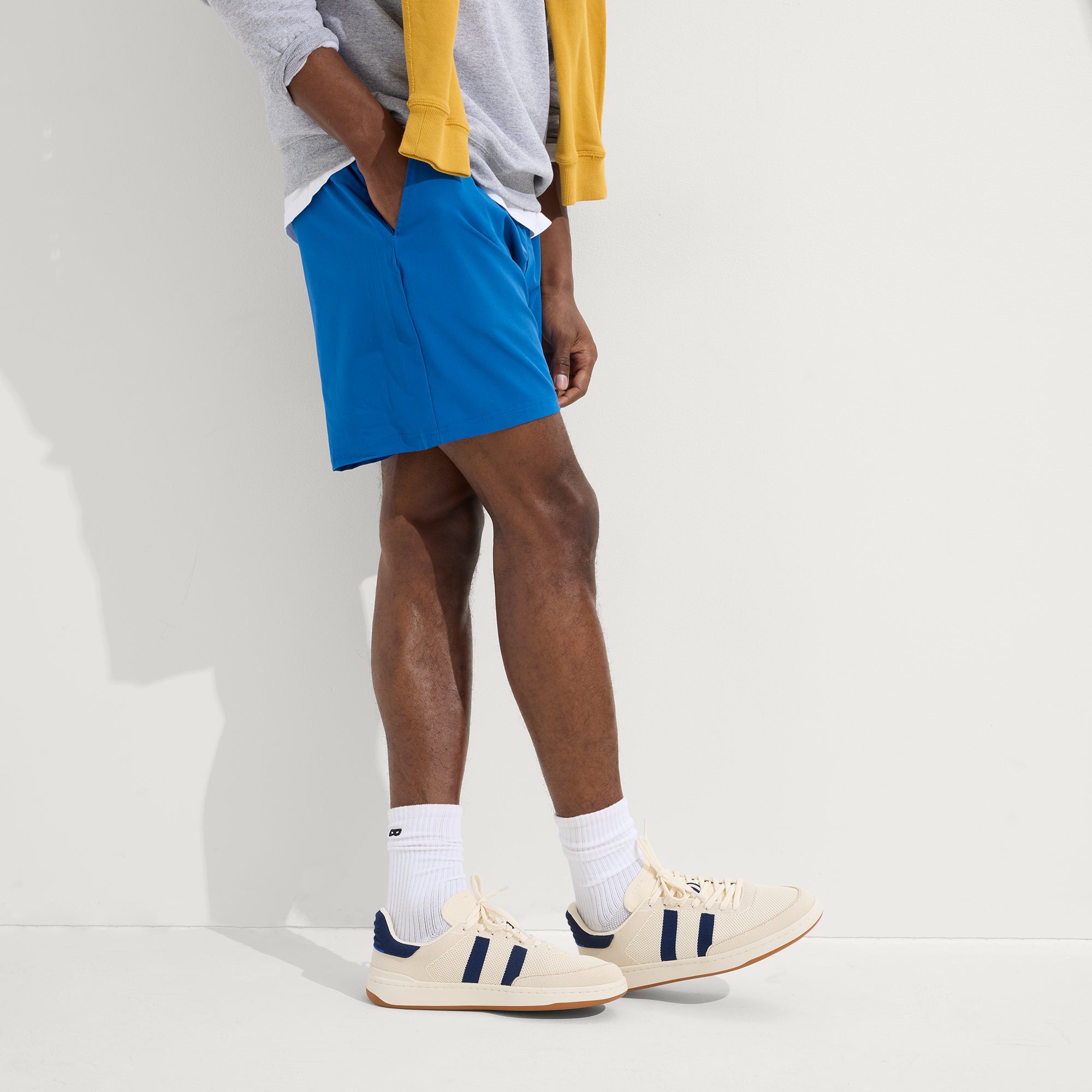 Rothy's The Men's Court Sneaker sneakers Freestyle avorio navy