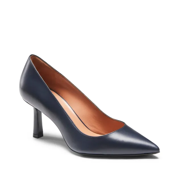 F.lli Rossetti 67614 Décolleté Donna Pelle Blu Marine