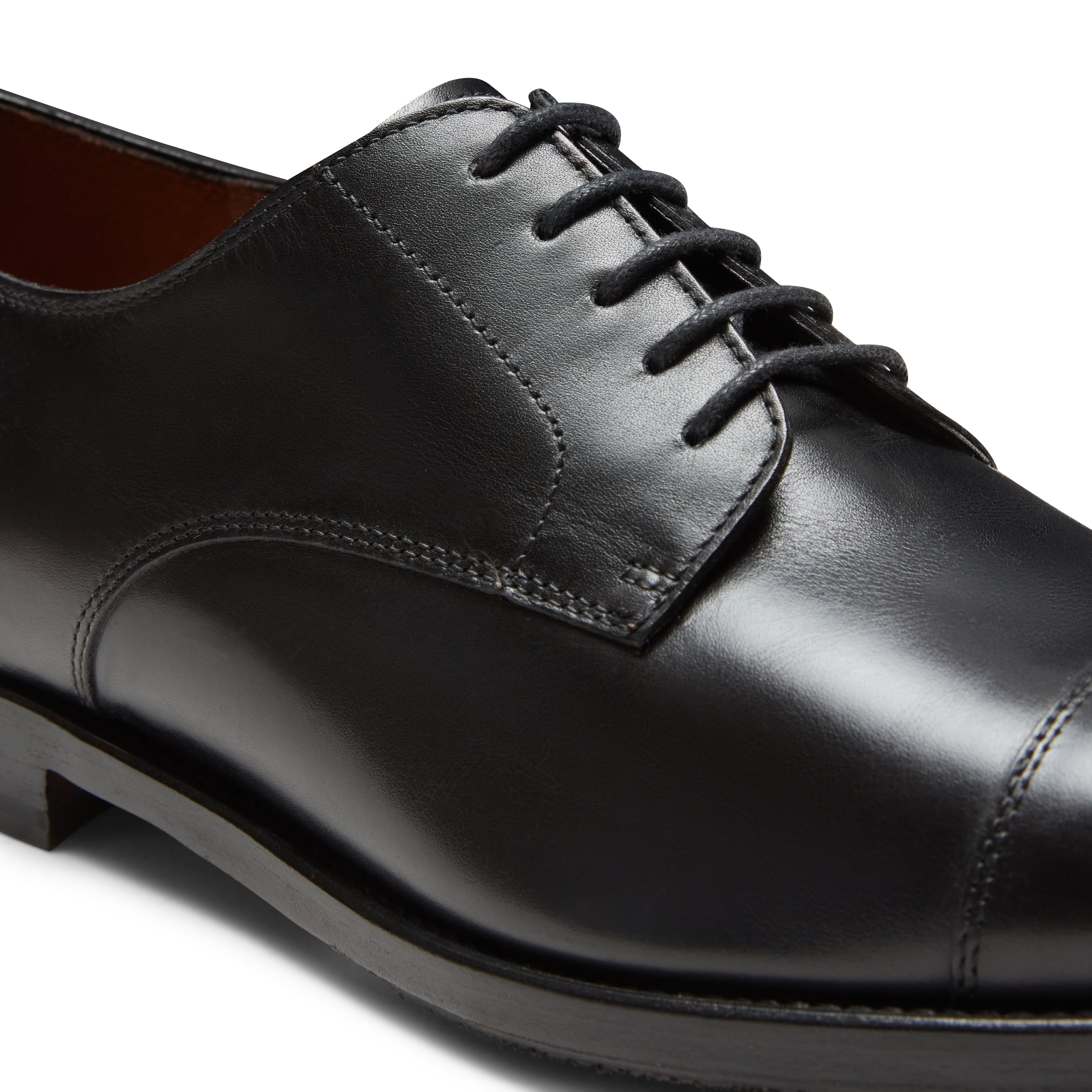 F.lli Rossetti 11250 Derby pelle uomo nero suola cuoio