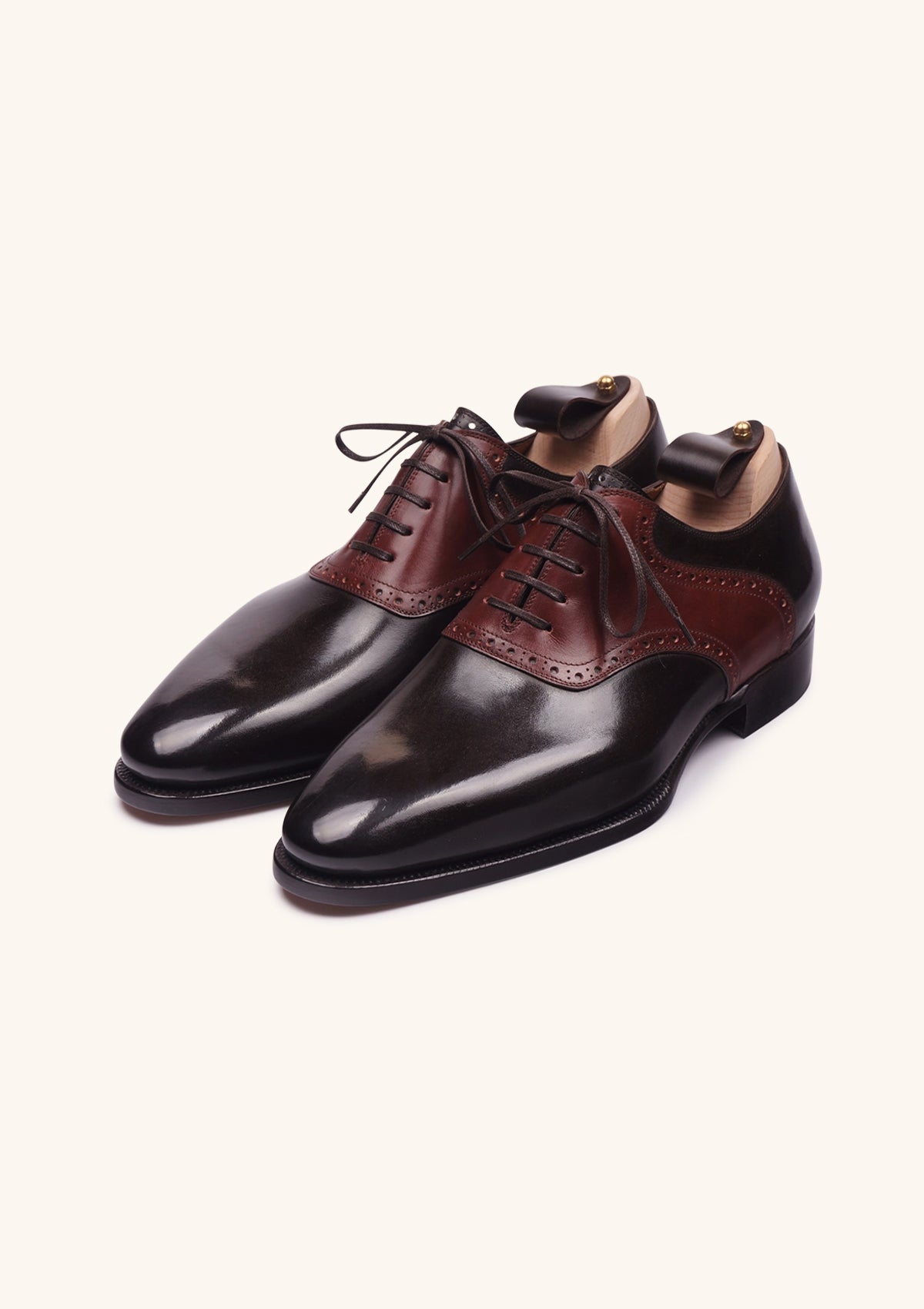 Stefano Bemer Oxfords C6610 stringate marrone 43 cuoio