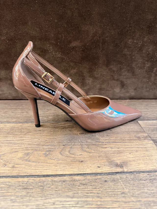 Linea Elle Decolte Marrone Nude Tacco 8 cm