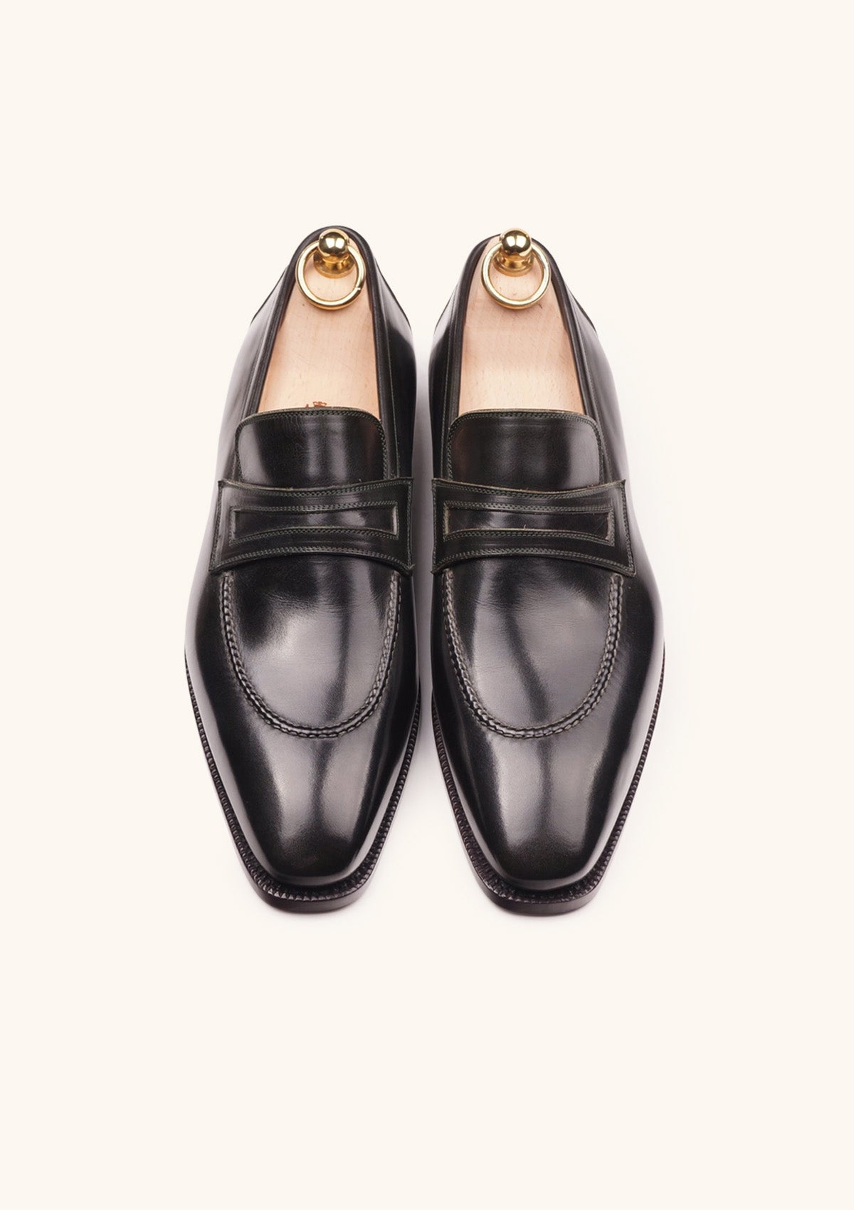 Stefano Bemer Loafers C1250 mocassini penny verde museum