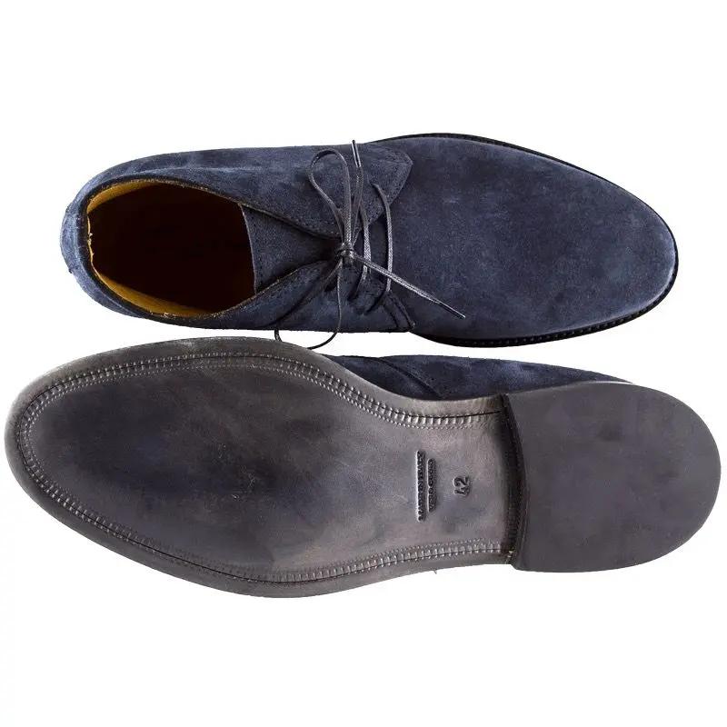 Sandro Barbera & Figli 424 Desert Boots polacchino blu