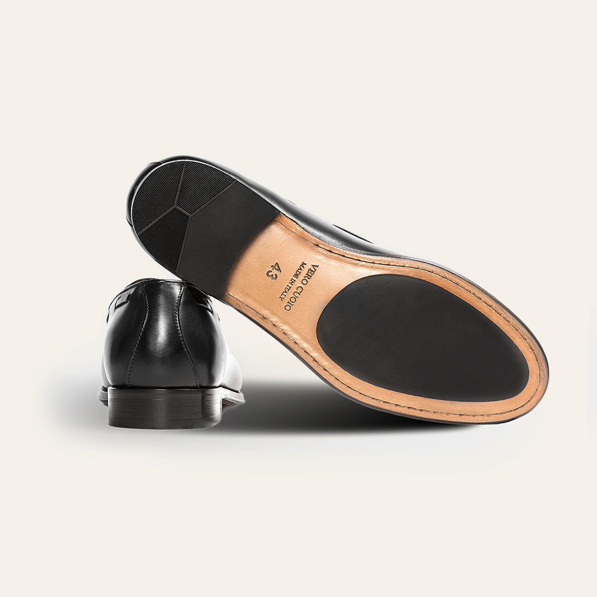 Dellovo Chiaiolella mocassini uomo cognac pelle