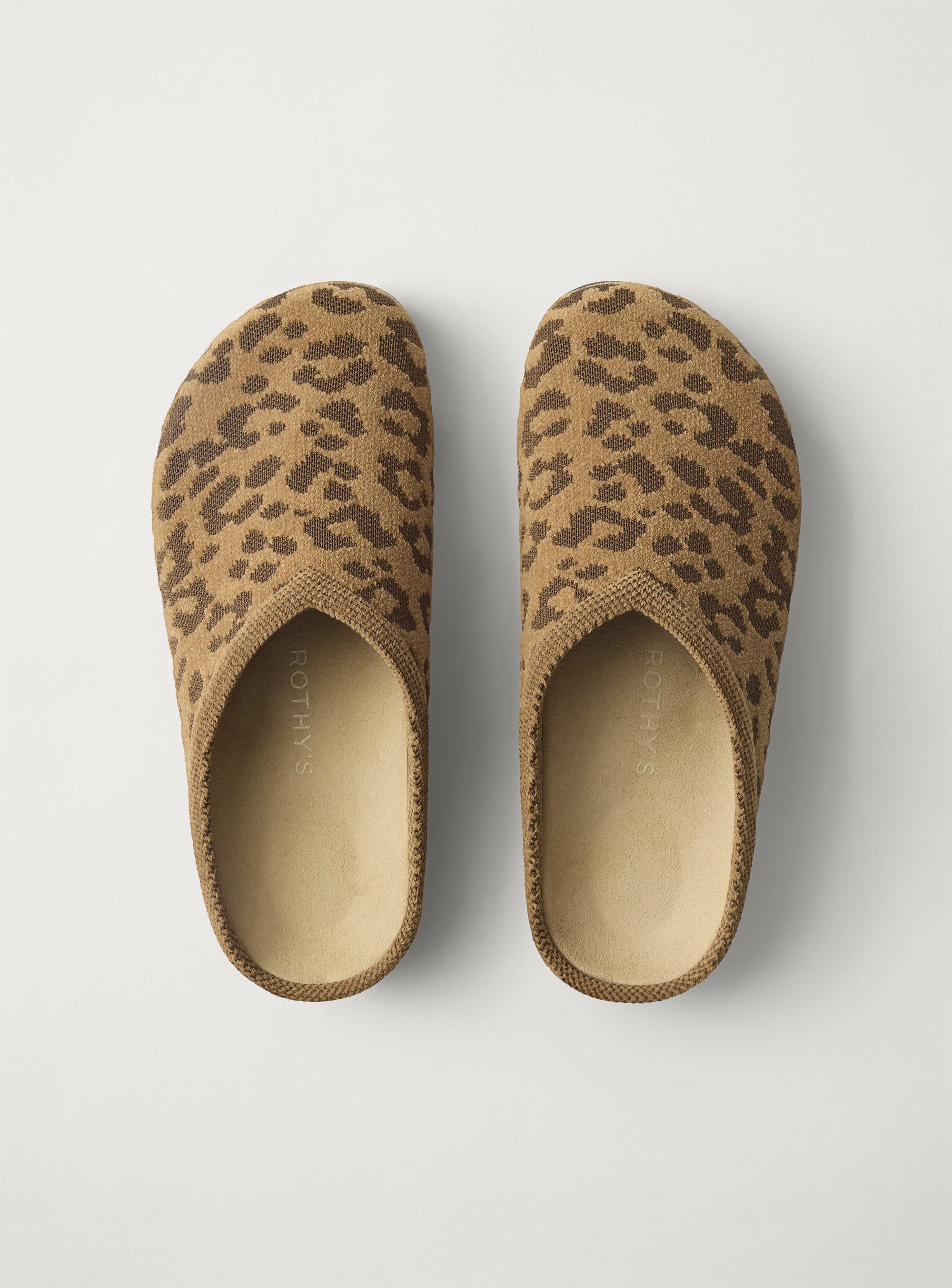 Rothy's The Casual Clog zoccoli donna Khaki Cat maculati