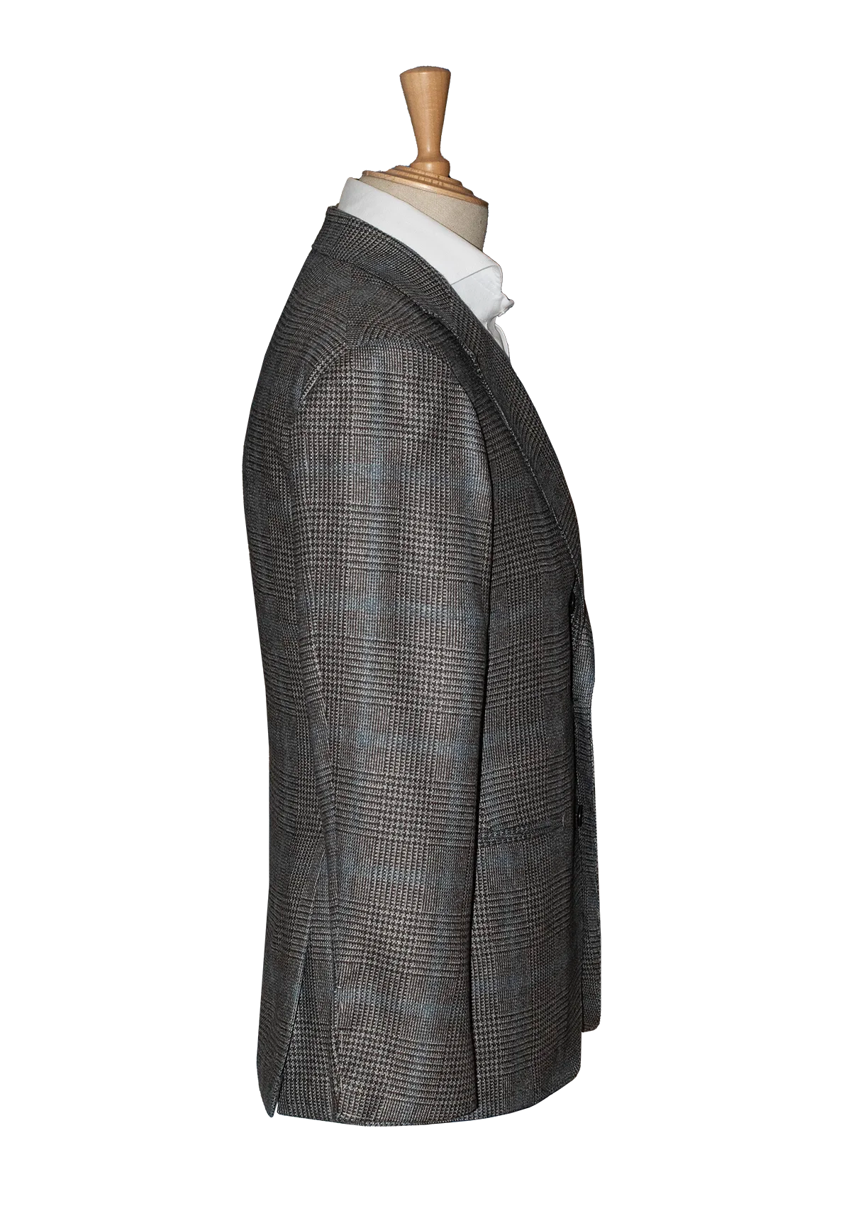 Stefano Bemer Blazers SV2118 giacca quadri grigi cashmere