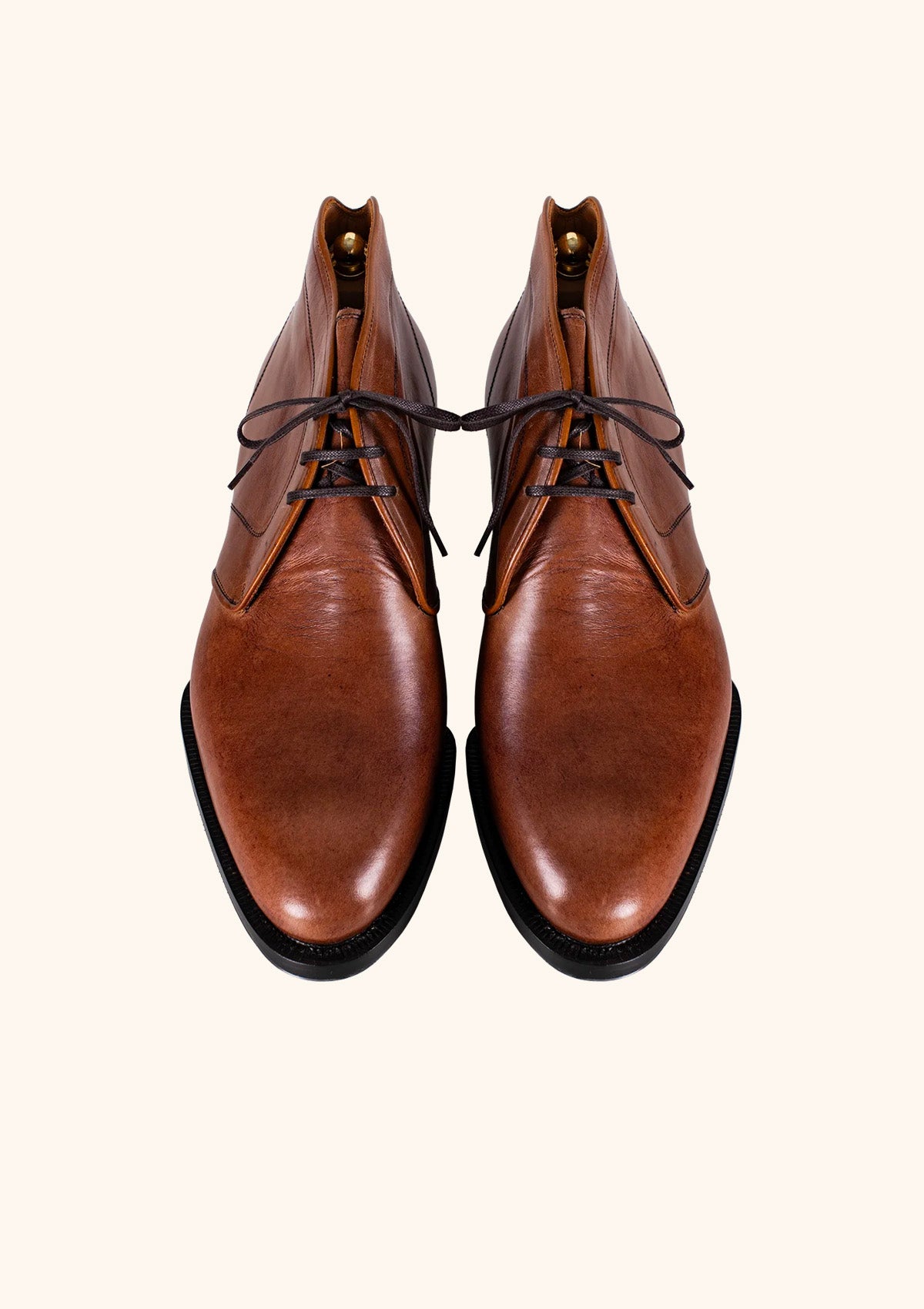 Stefano Bemer Boots T7000V3 Stivali Chukka Marroni Gomma
