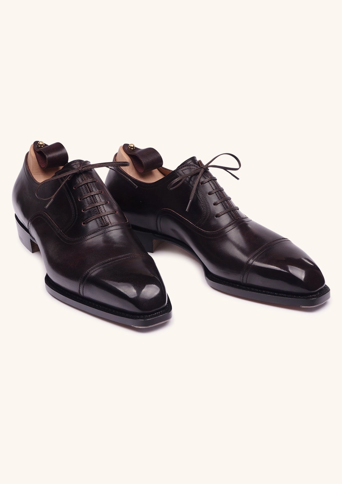 Stefano Bemer Oxfords T6360 oxford marrone vitello cap toe