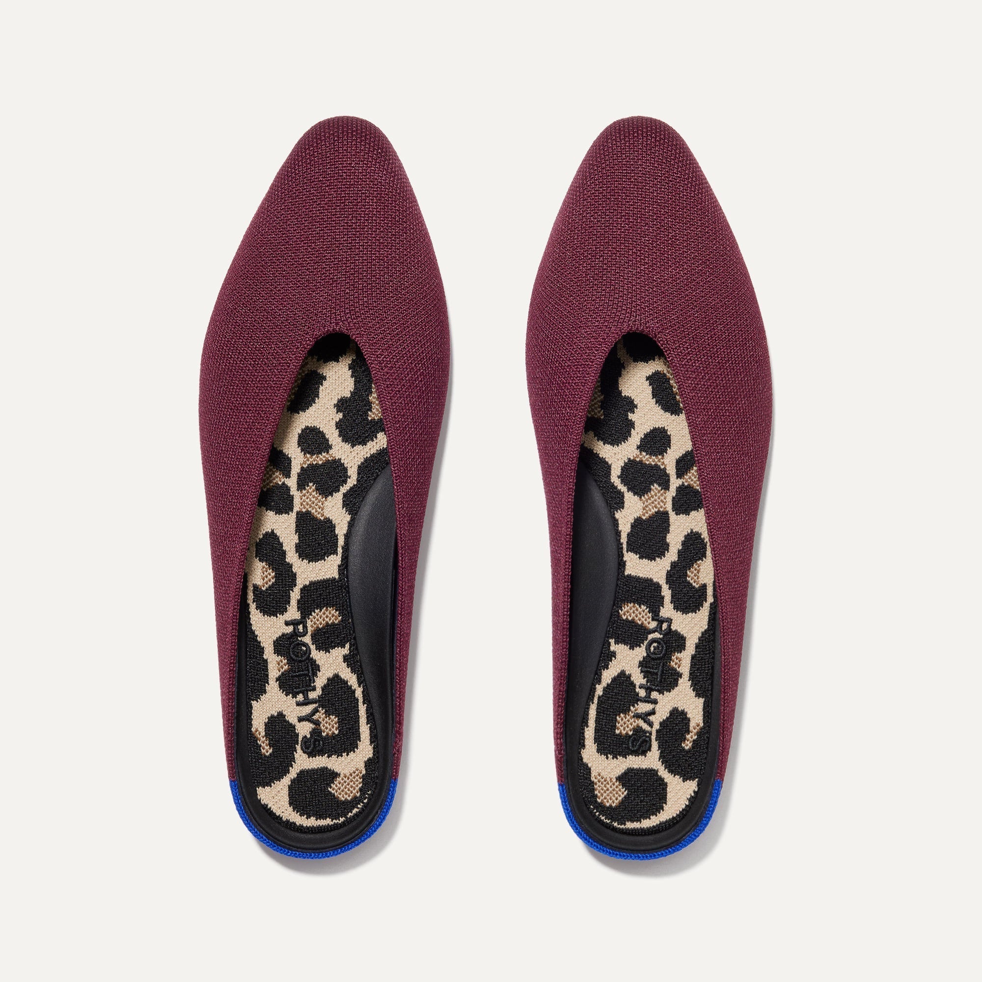 Rothy's The Almond Demi ballerina donna Black punta mandorla