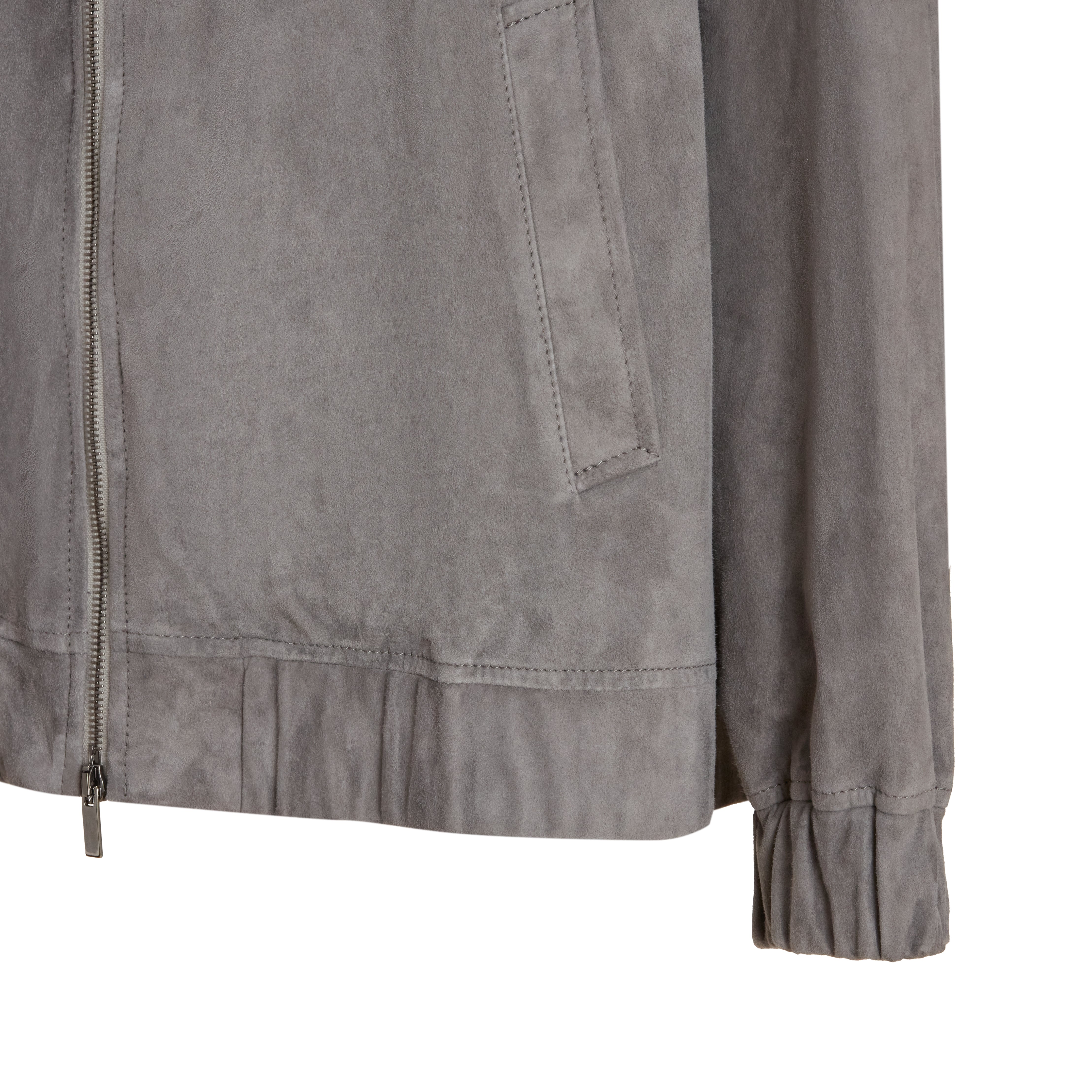 F.lli Rossetti Outerwear Woman 98405 Giubbino Grigio Suede