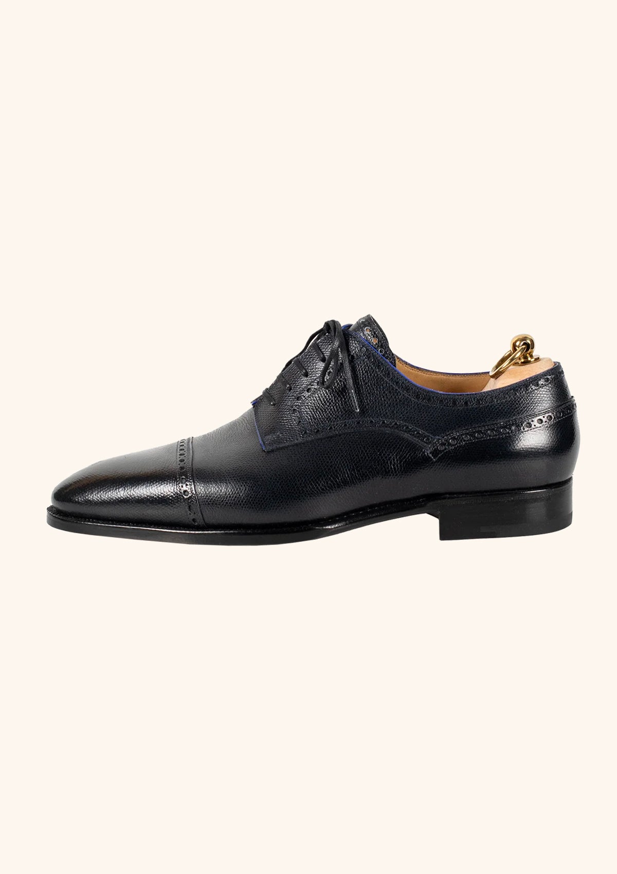 Stefano Bemer Derbies C5320 scarpe derby blu 44.5