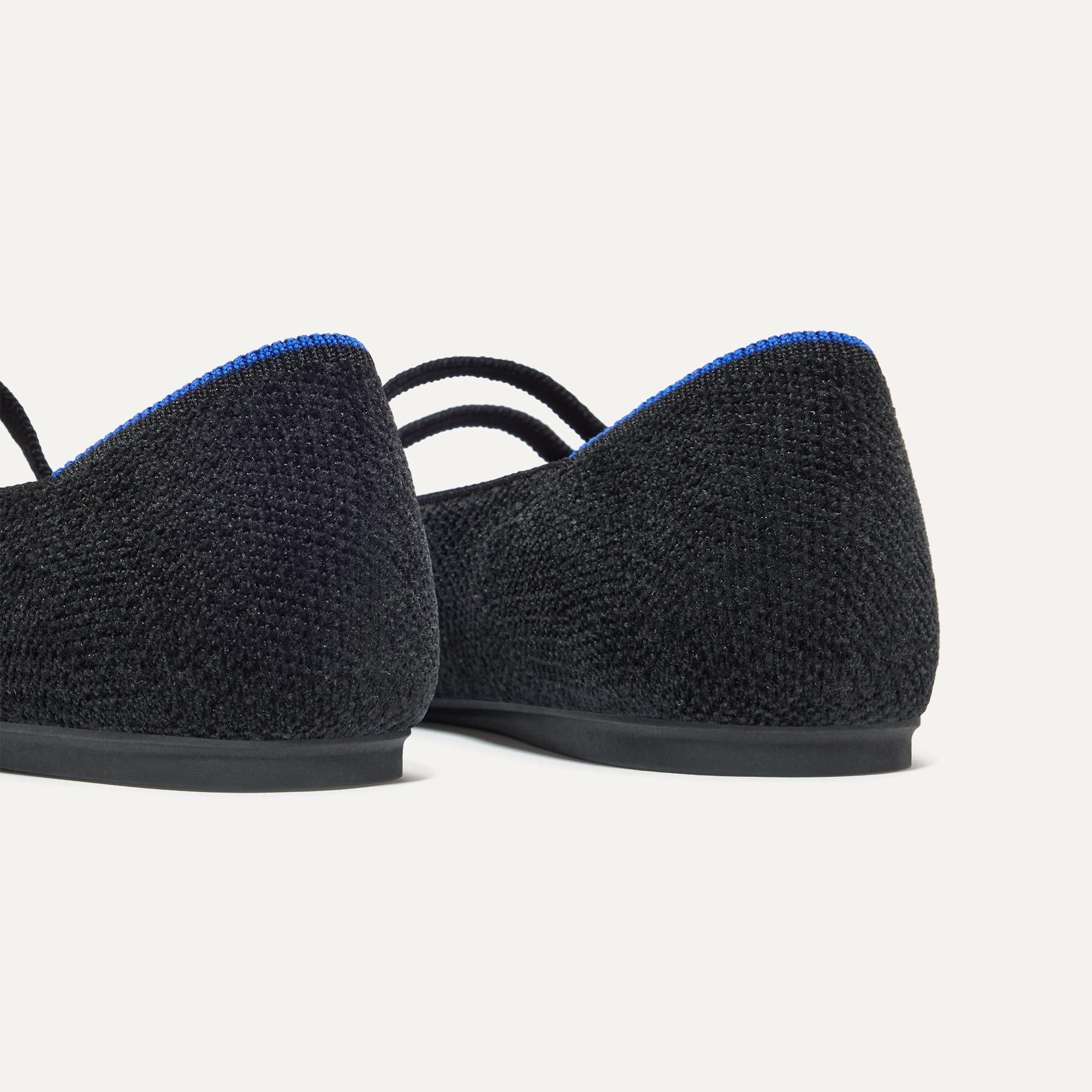 Rothy's The Double Buckle Mary Jane ballerine nero revelvet