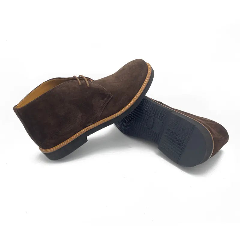 Sandro Barbera 2582 Desert Boots Uomo Moro Camoscio