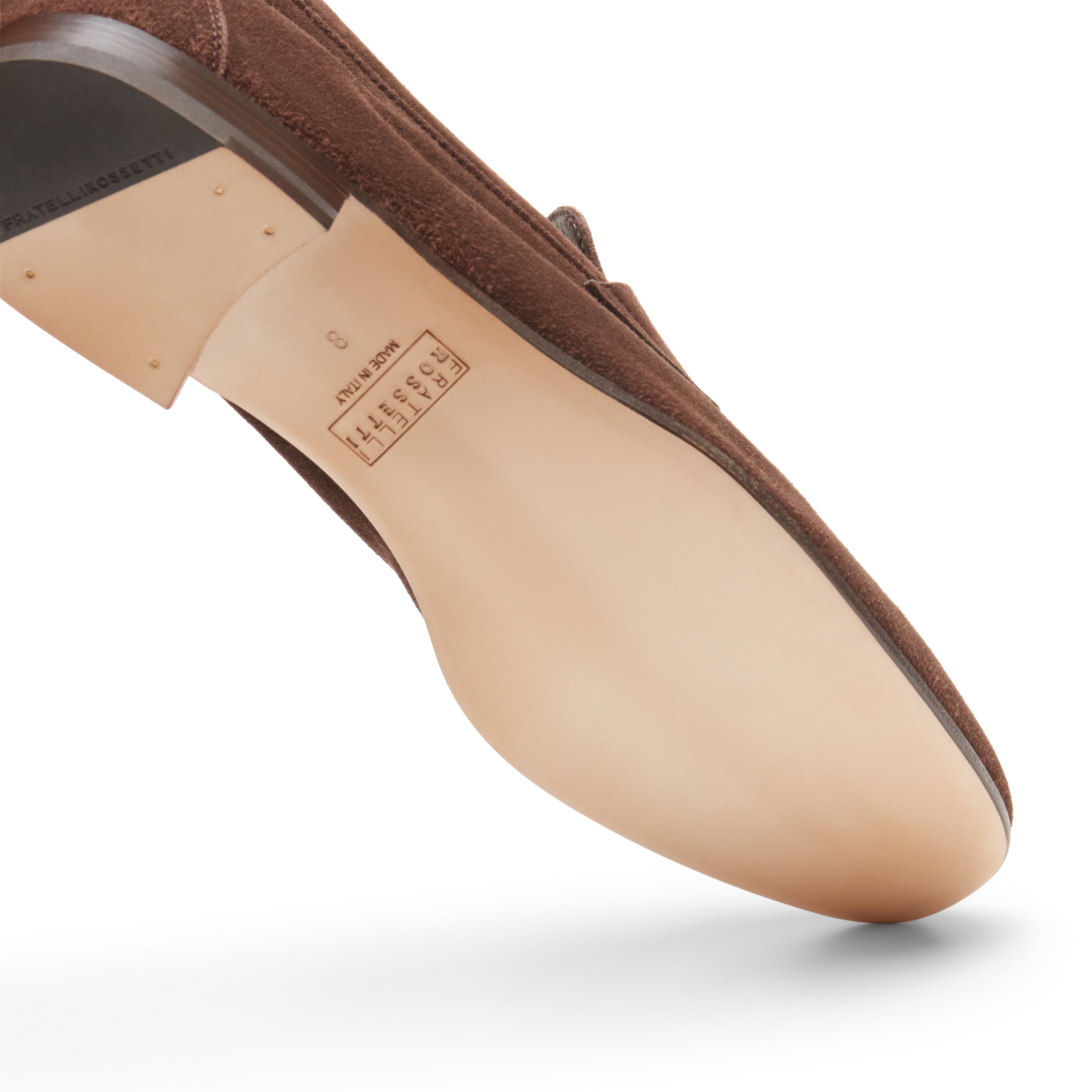F.lli Rossetti Estate 51883 mocassino uomo suede marrone