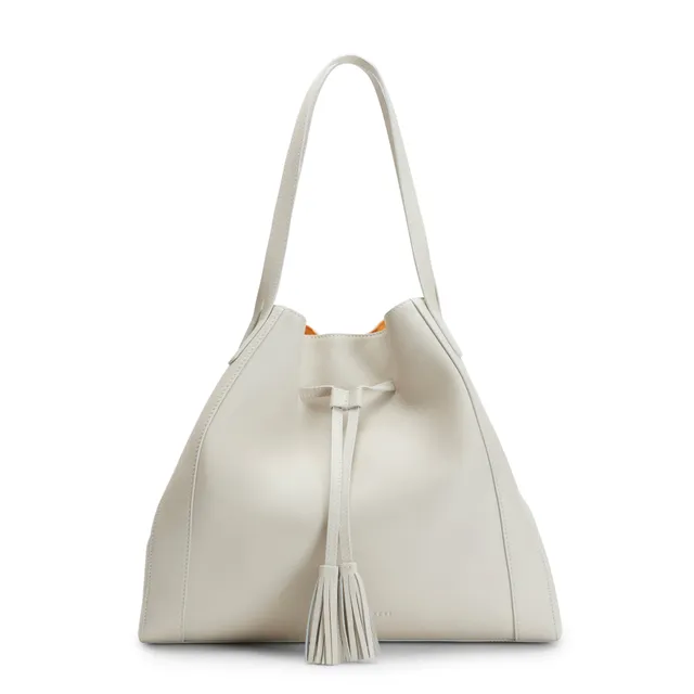 F.lli Rossetti Tassel 84799 Borsa a Spalla Latte in Pelle