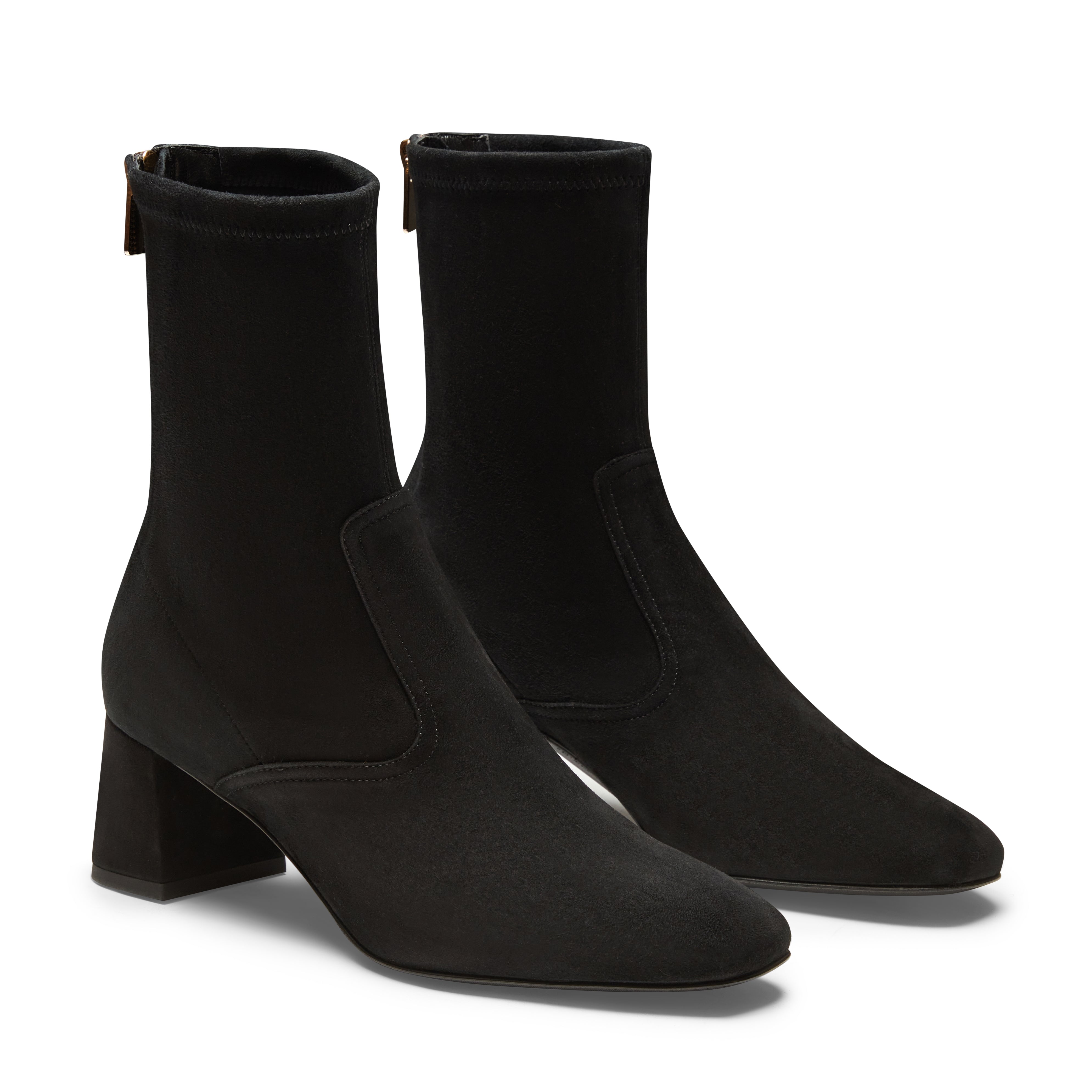 F.lli Rossetti 68326 stivaletto donna nero suede tacco