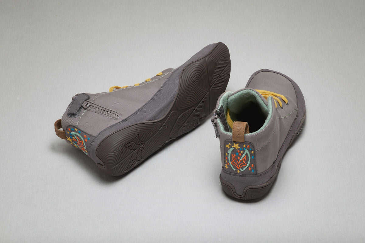 Wildling Xeleb scarpe invernali lana grigie zip