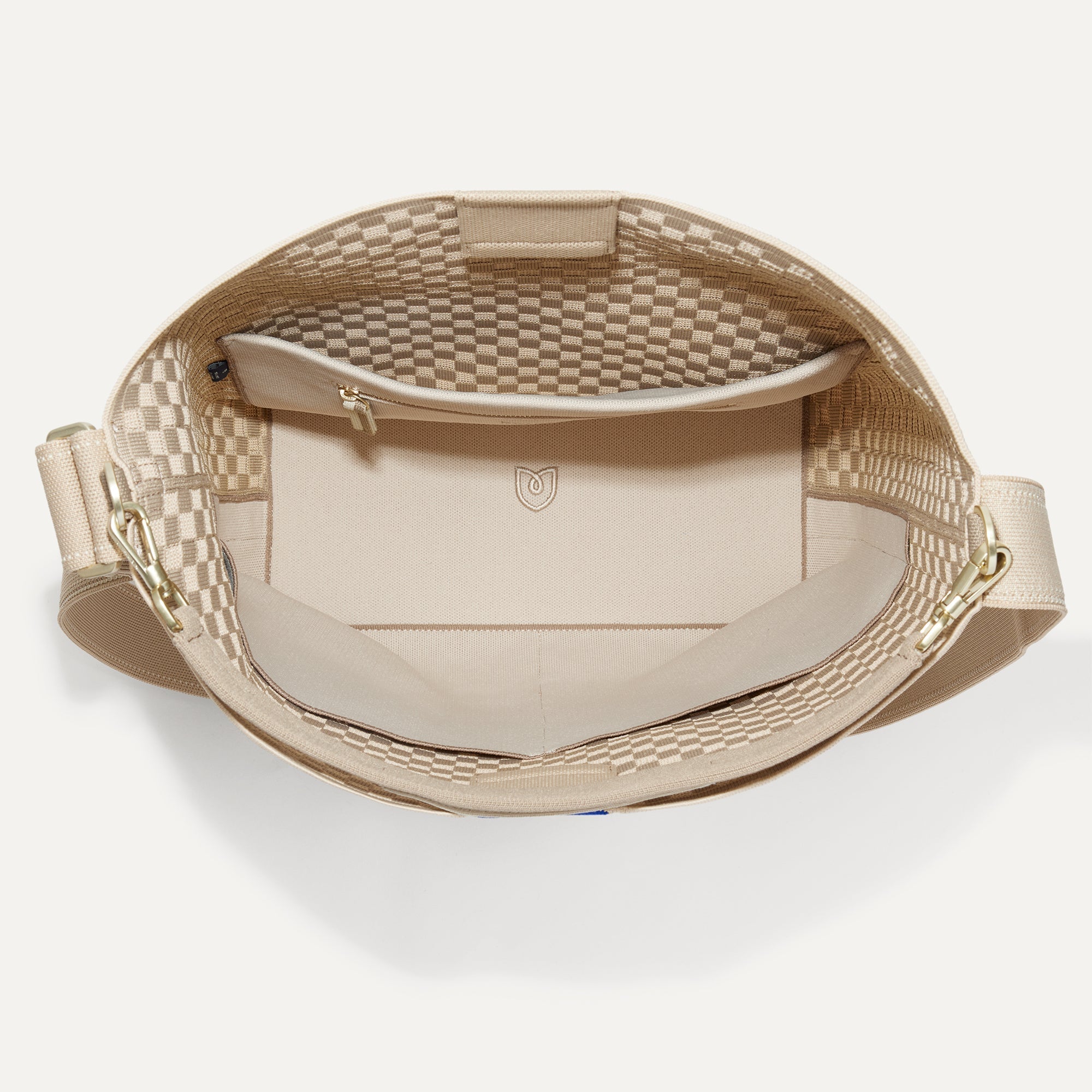 Rothy's Bucket Bag borsa secchiello knot brown kaki