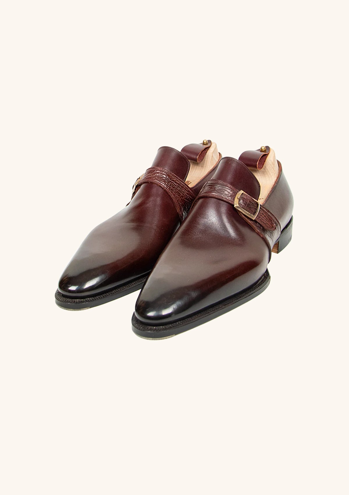 Stefano Bemer Monks T2200 Scarpe Monk bordeaux 42