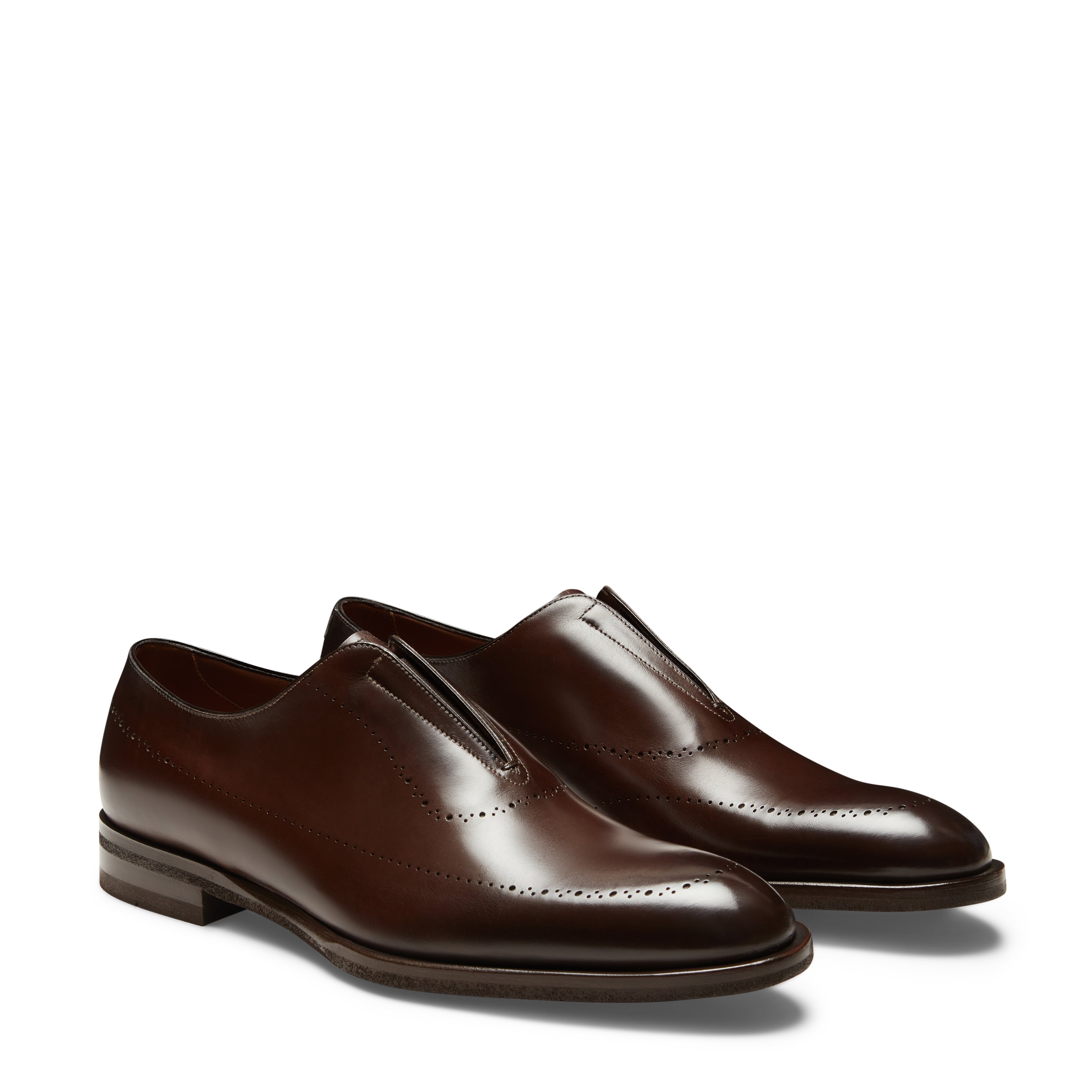 F.lli Rossetti Slipper Uomo Pelle Mogano 15261