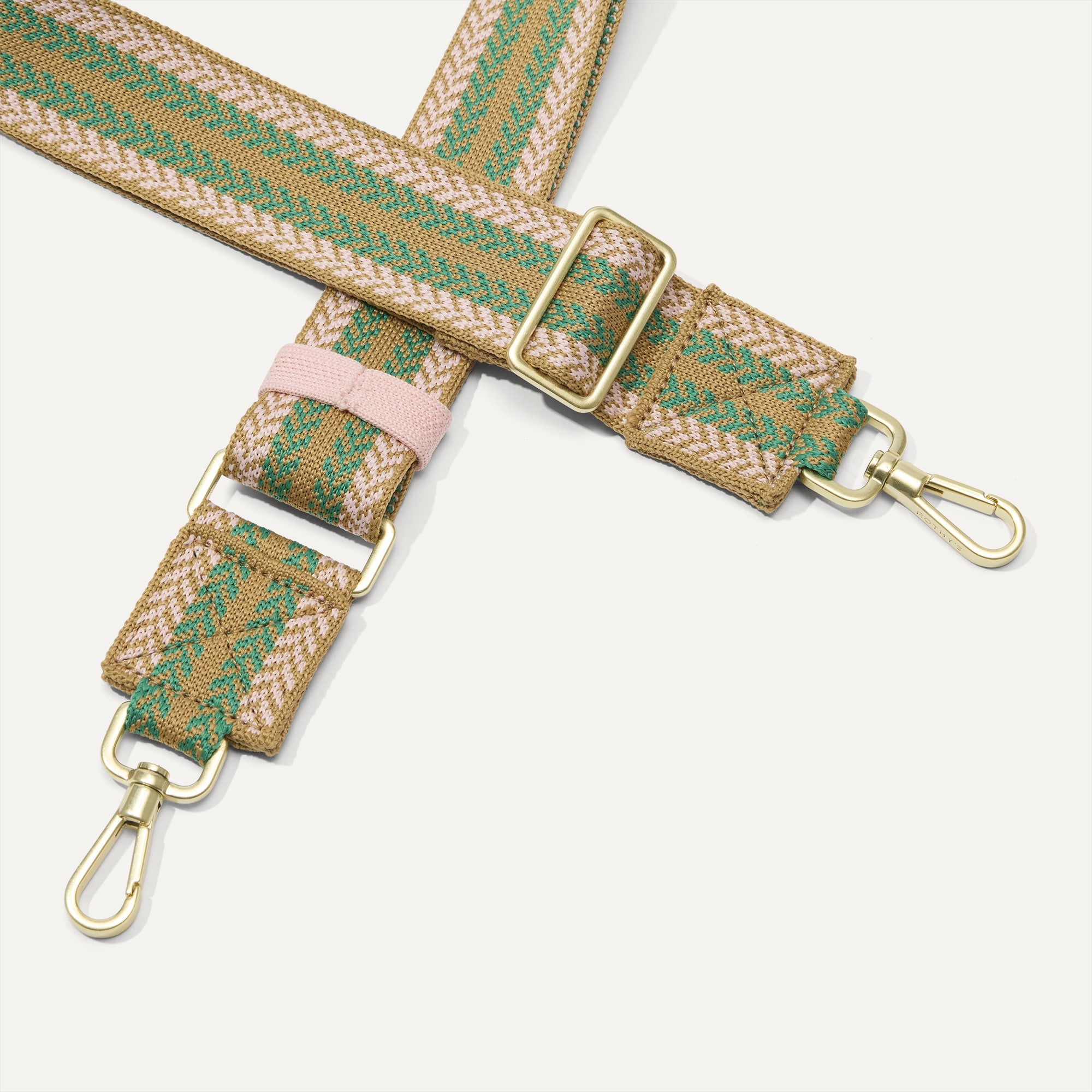Rothy's The Crossbody Strap tracolla Earthy Chevron regolabile