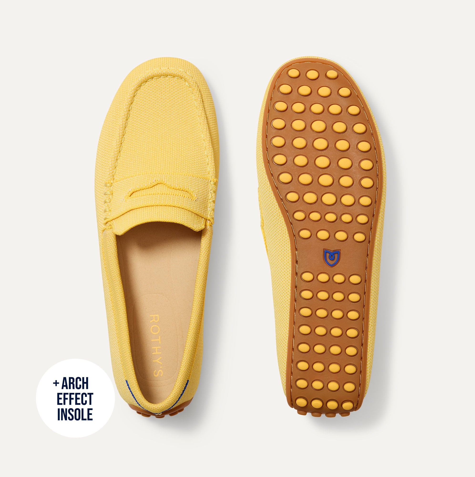 Rothy's The Daily Driver mocassini donna Sunwashed Yellow gialli