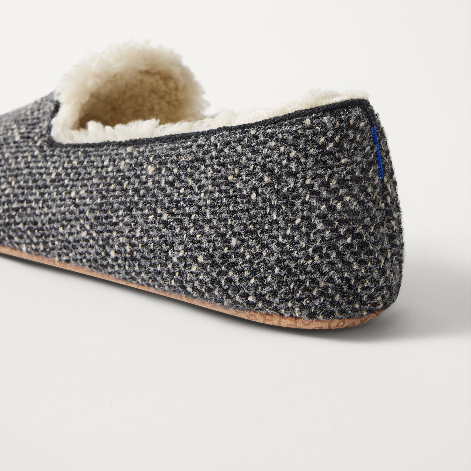 Rothy's The Teddy Men's Slipper pantofole uomo Newsprint grigio