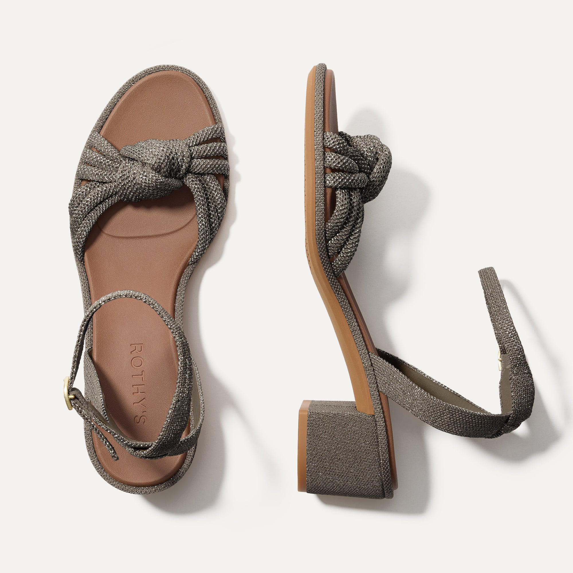 Rothy's The Knot Sandal sandali neri con nodo