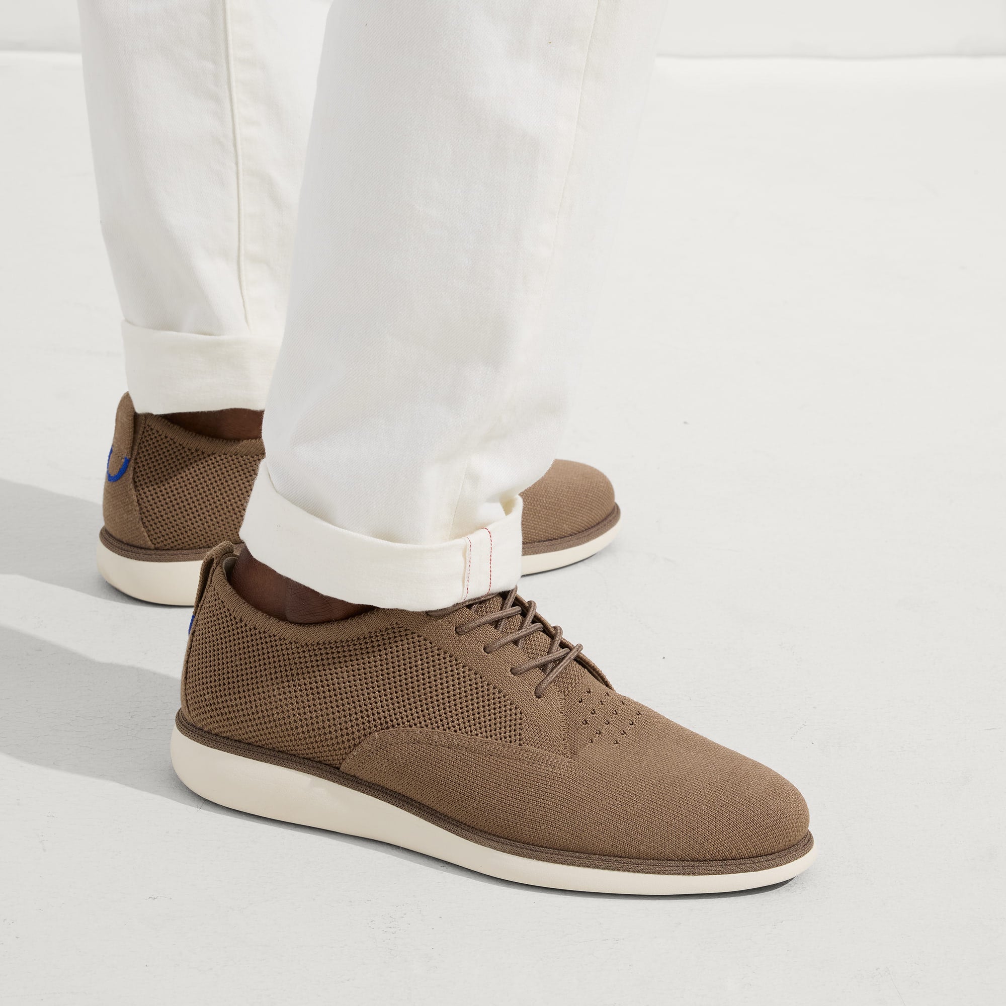Rothy's The Oxford mocassini uomo Portobello marrone maglia