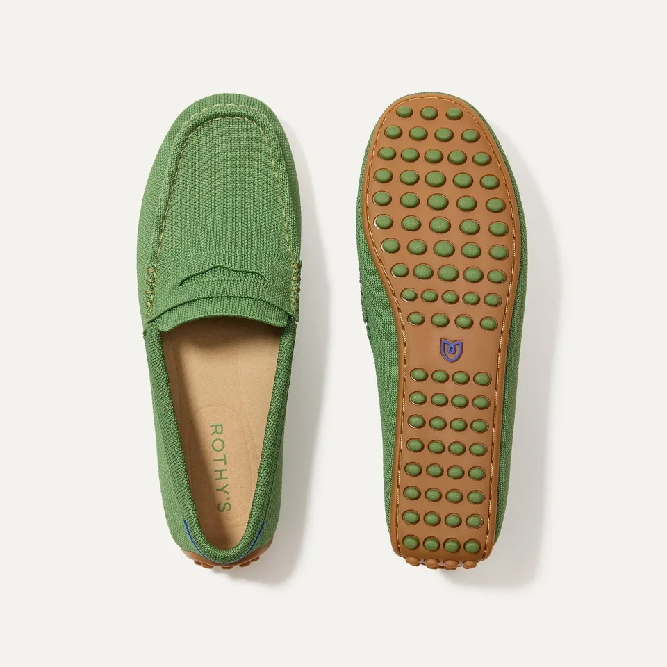 Rothy's The Daily Driver mocassini Sprout verde donna