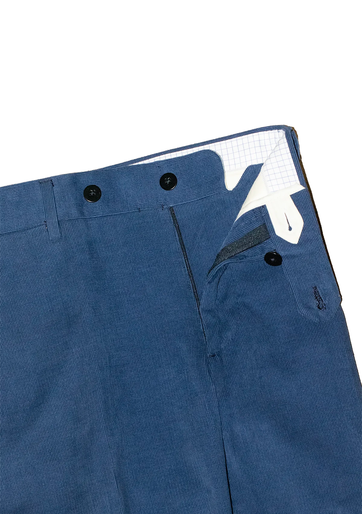 Stefano Bemer Trousers Pantaloni Velluto Azzurro 52