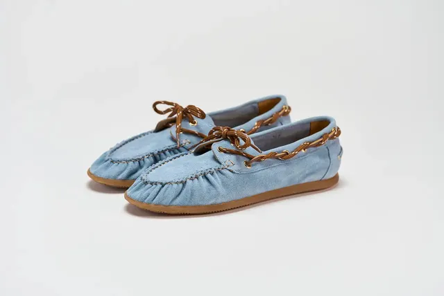Sandro Barbera Indianina Sky stringate donna scamosciate