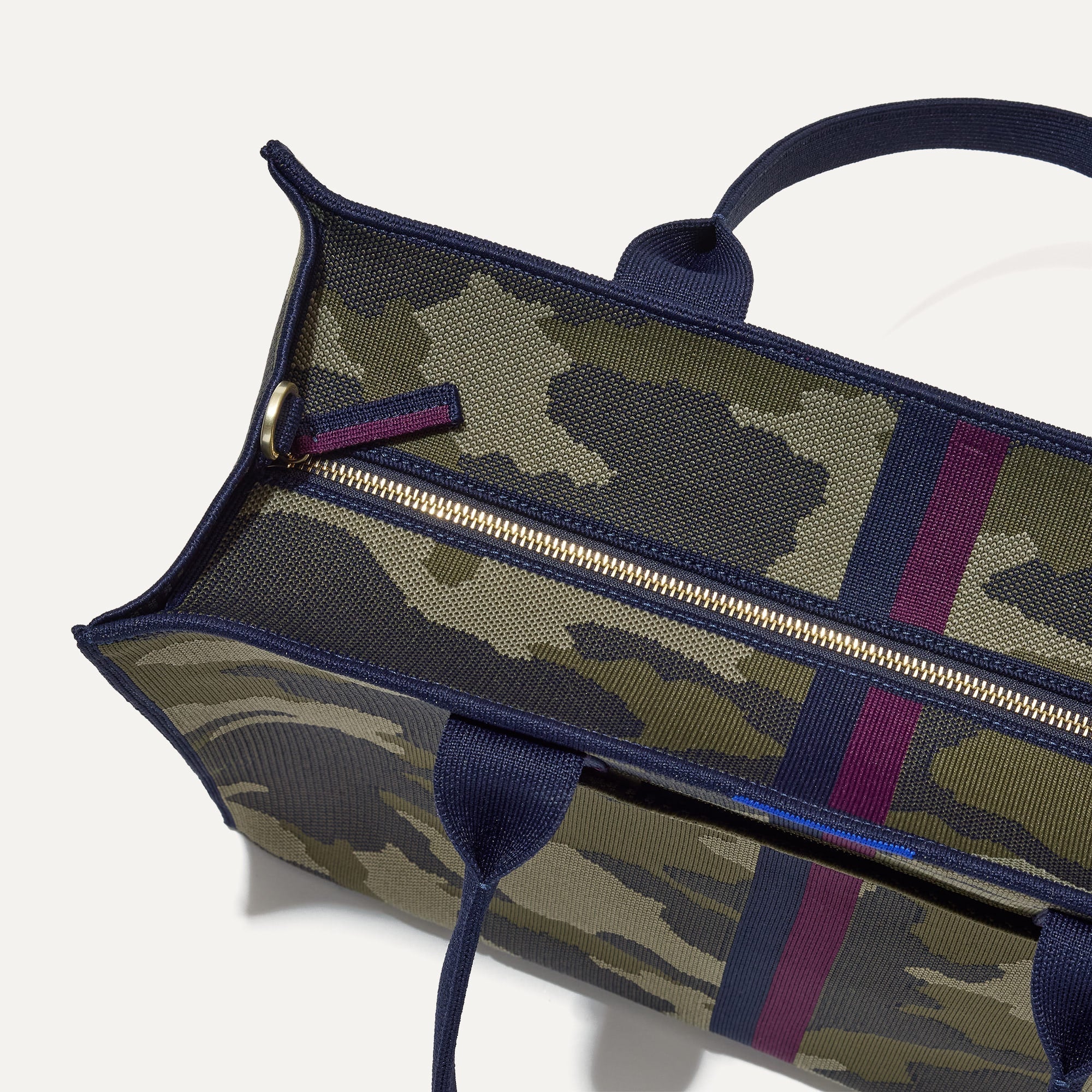 Rothy's The Classic Tote borsa tote Spruce Camo con zip