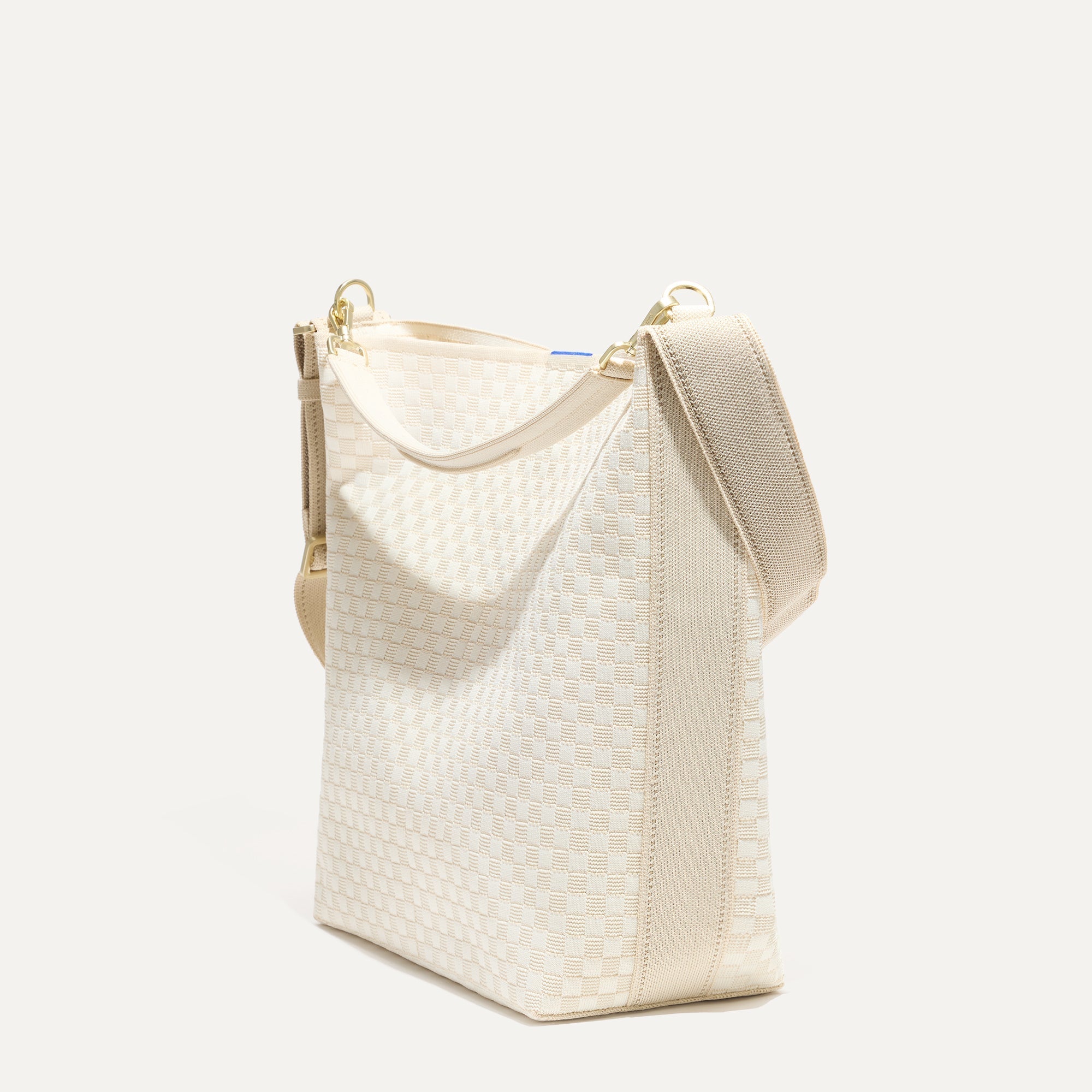 Rothy's The Bucket Bag borsa spalla White Sand capiente