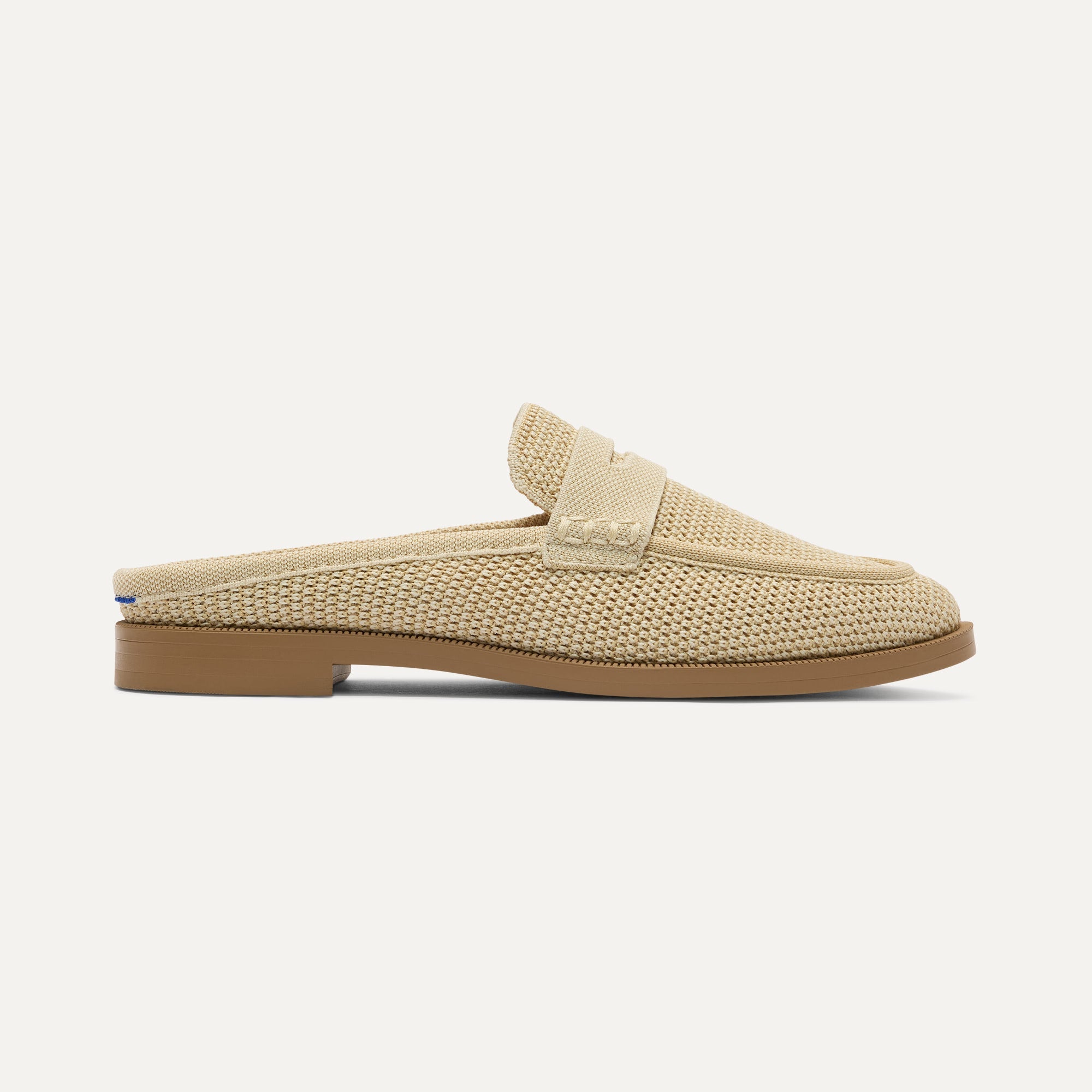 Rothy's The Penny Loafer Mule mocassini Sandstone Rafia
