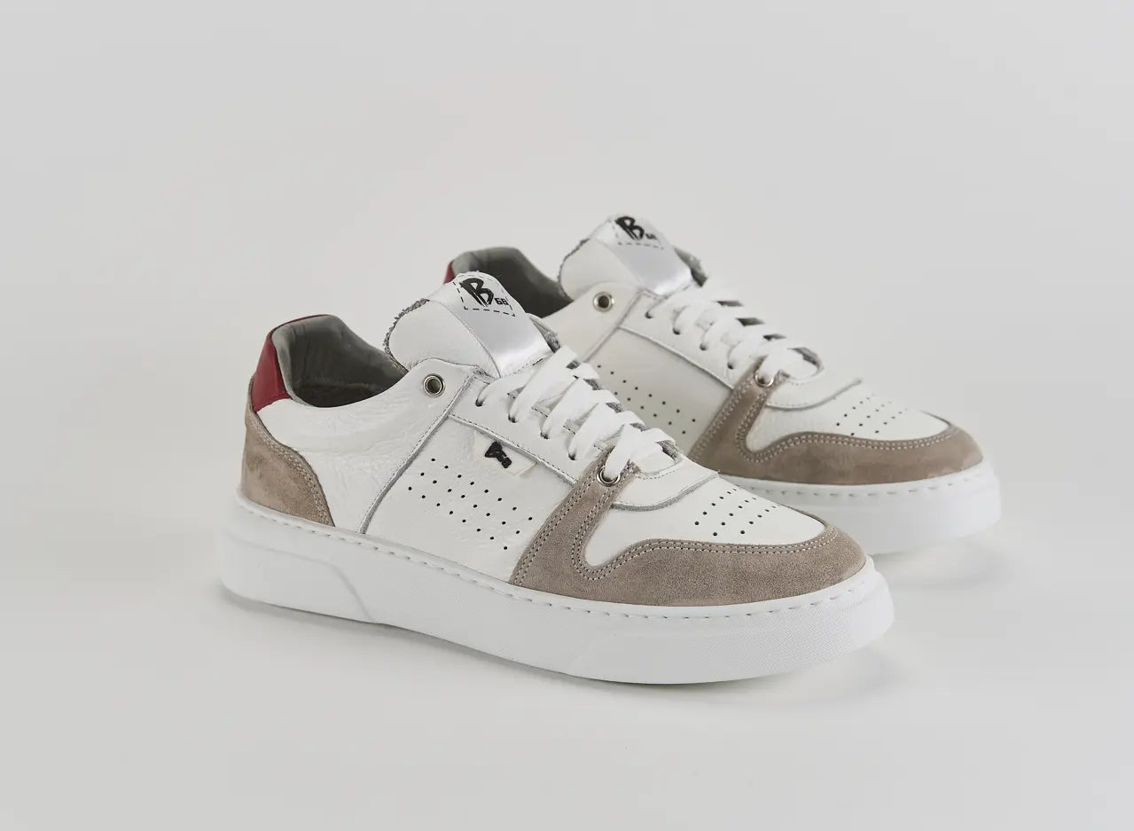 Sandro Barbera B68 Materia Red Sneakers Biancorosso