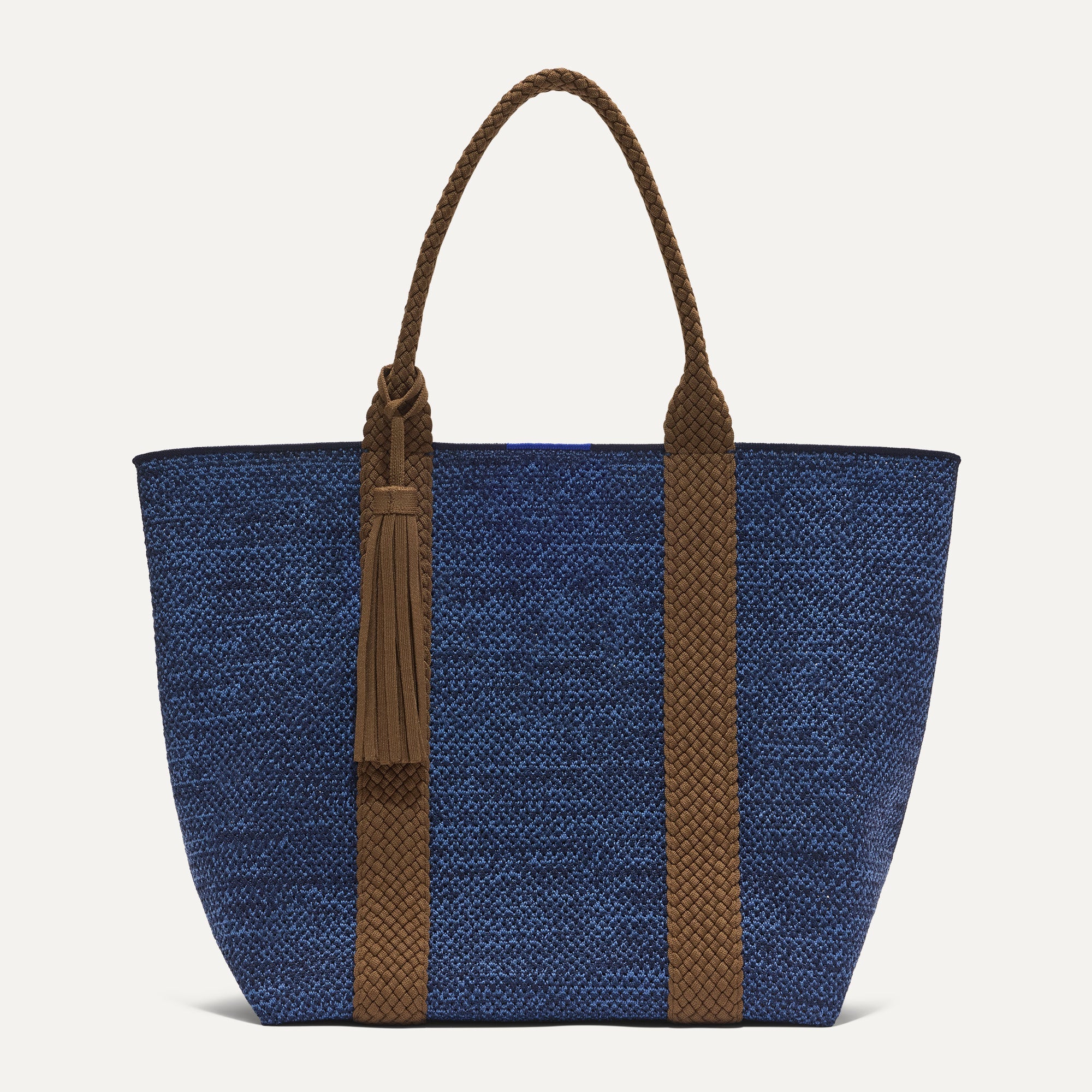 Rothy's The Lightweight Tote borsa tote Dusk Open-Knit blu
