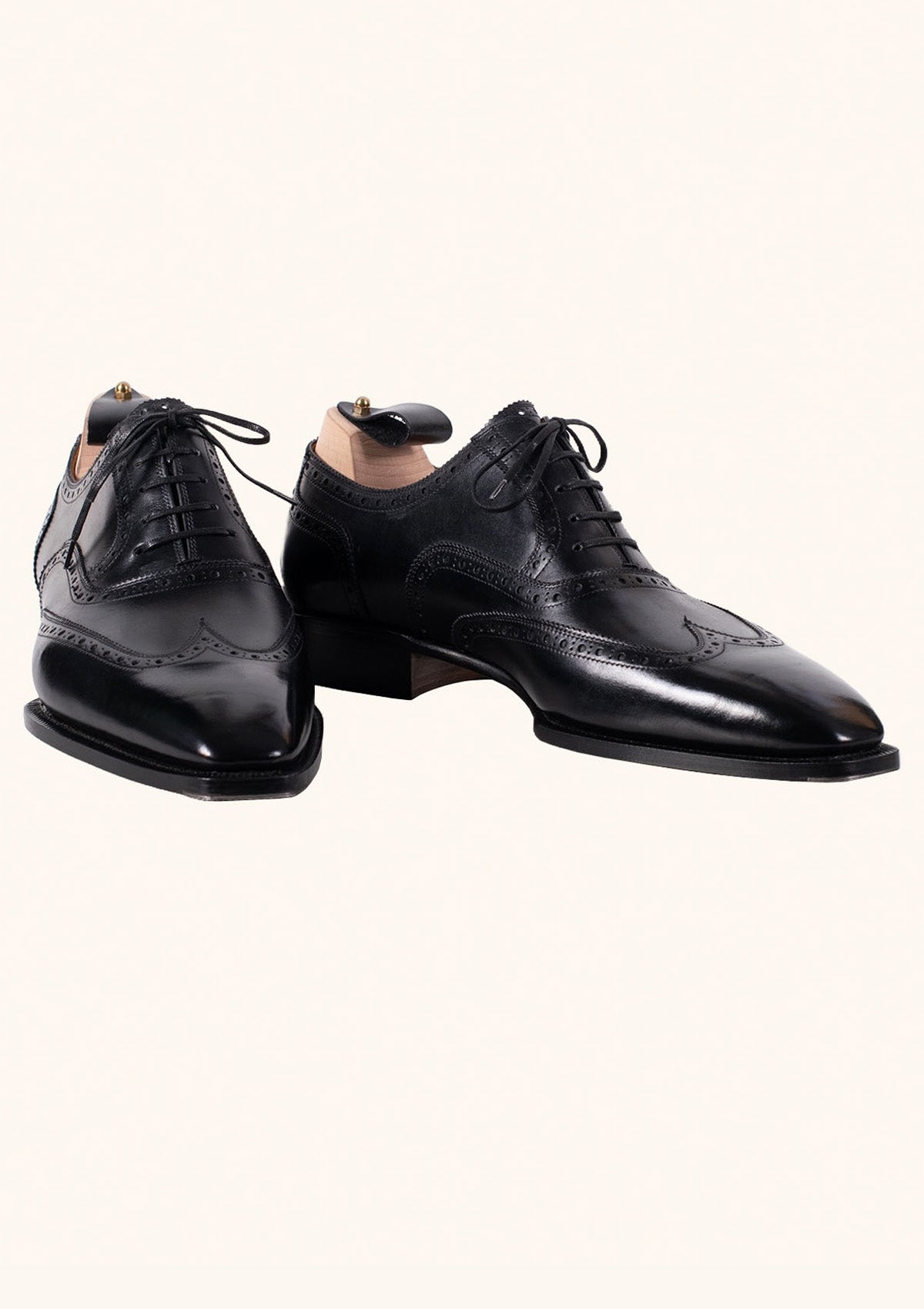 Stefano Bemer Oxfords T6405 scarpe oxford nere pelle vitello