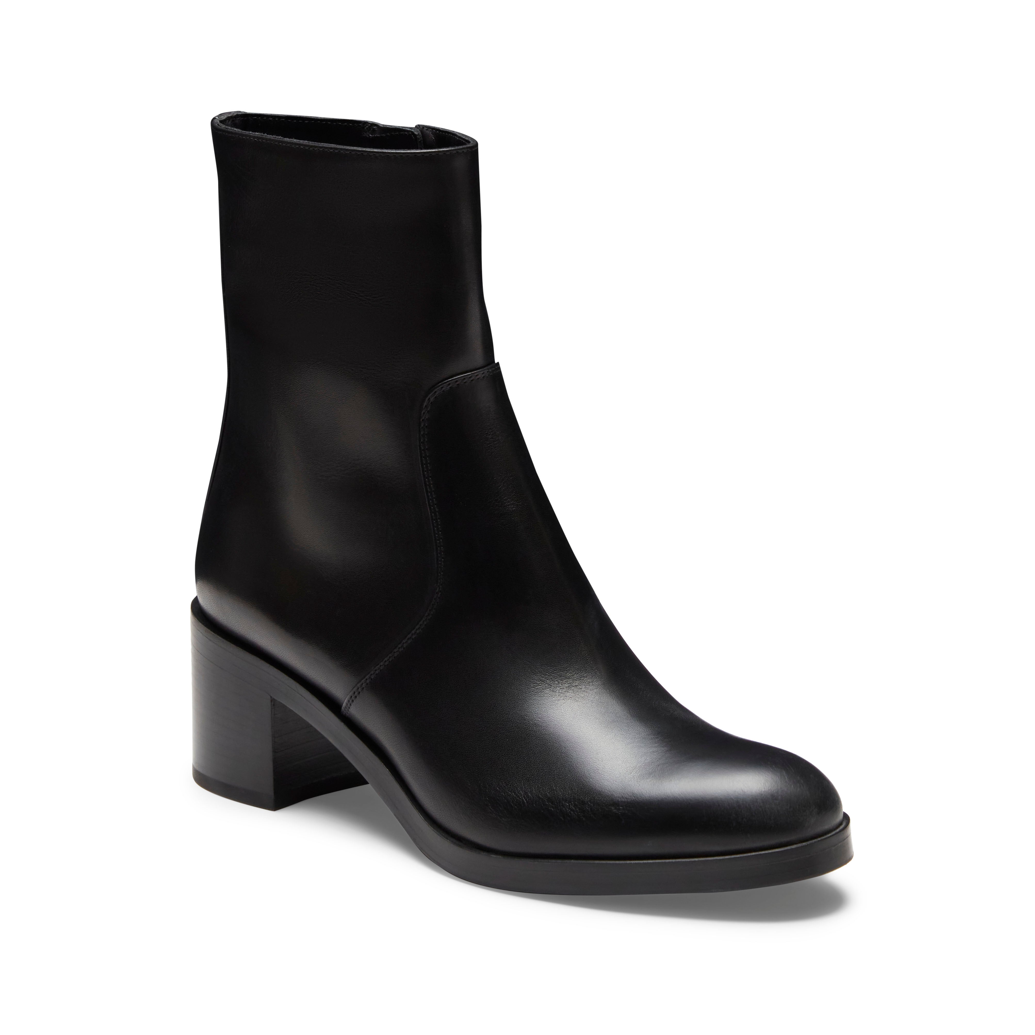F.lli Rossetti 67198 stivaletto donna nero pelle tacco 50