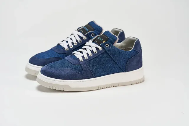 Sandro Barbera Wooly Hoody Sky sneaker lana merino sky