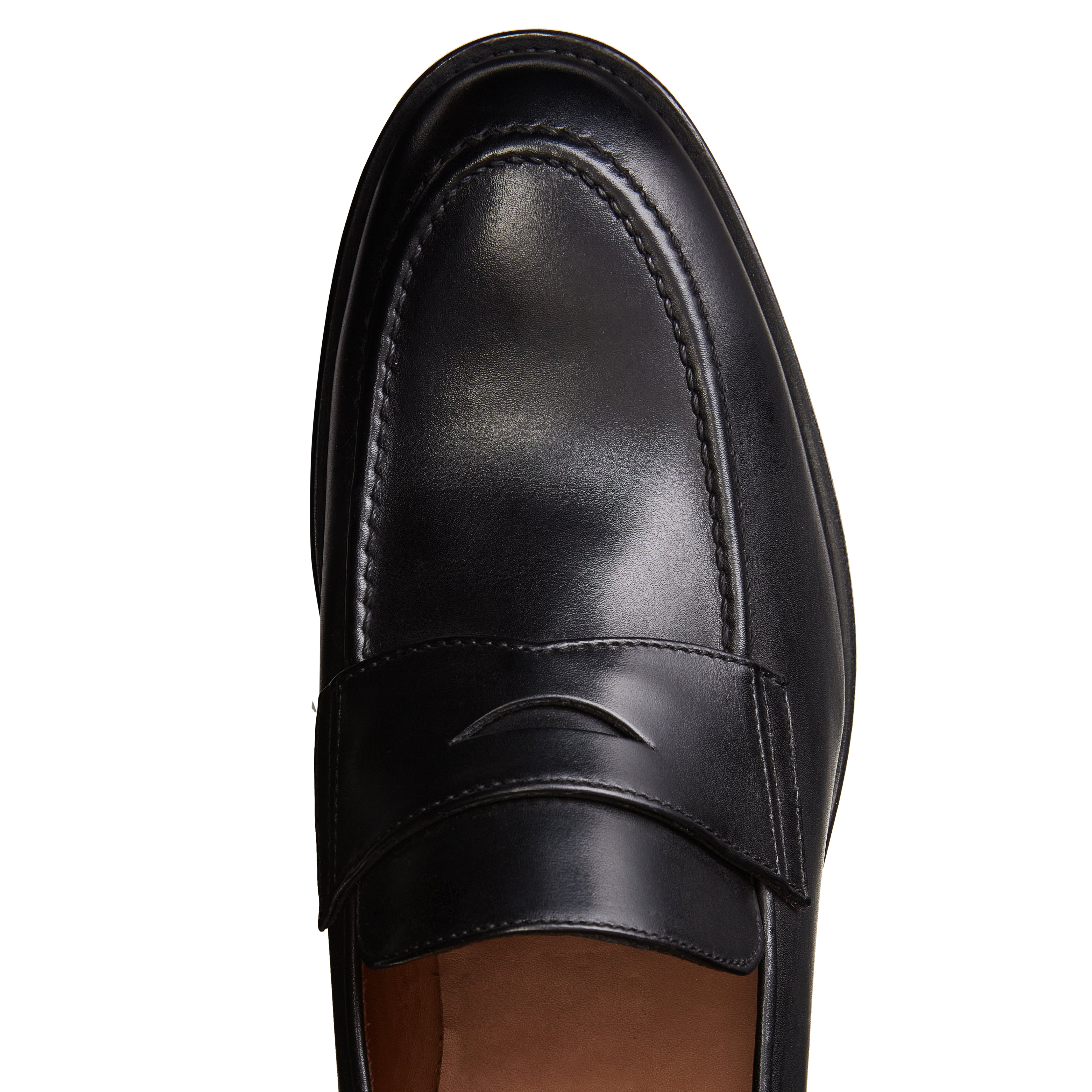 F.lli Rossetti 11242 mocassino uomo nero pelle sfumata