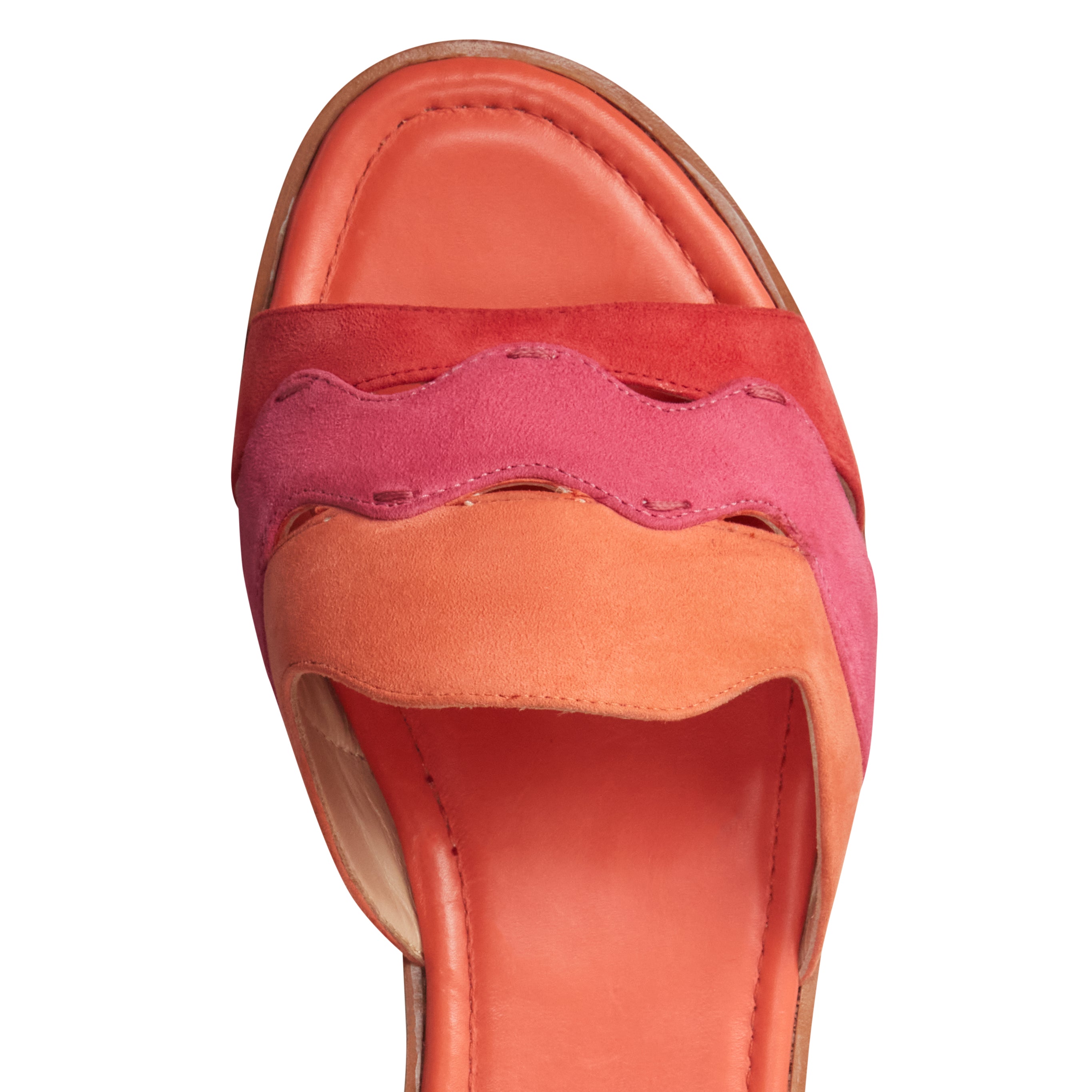F.lli Rossetti 68219 sandalo donna scamosciato rosso